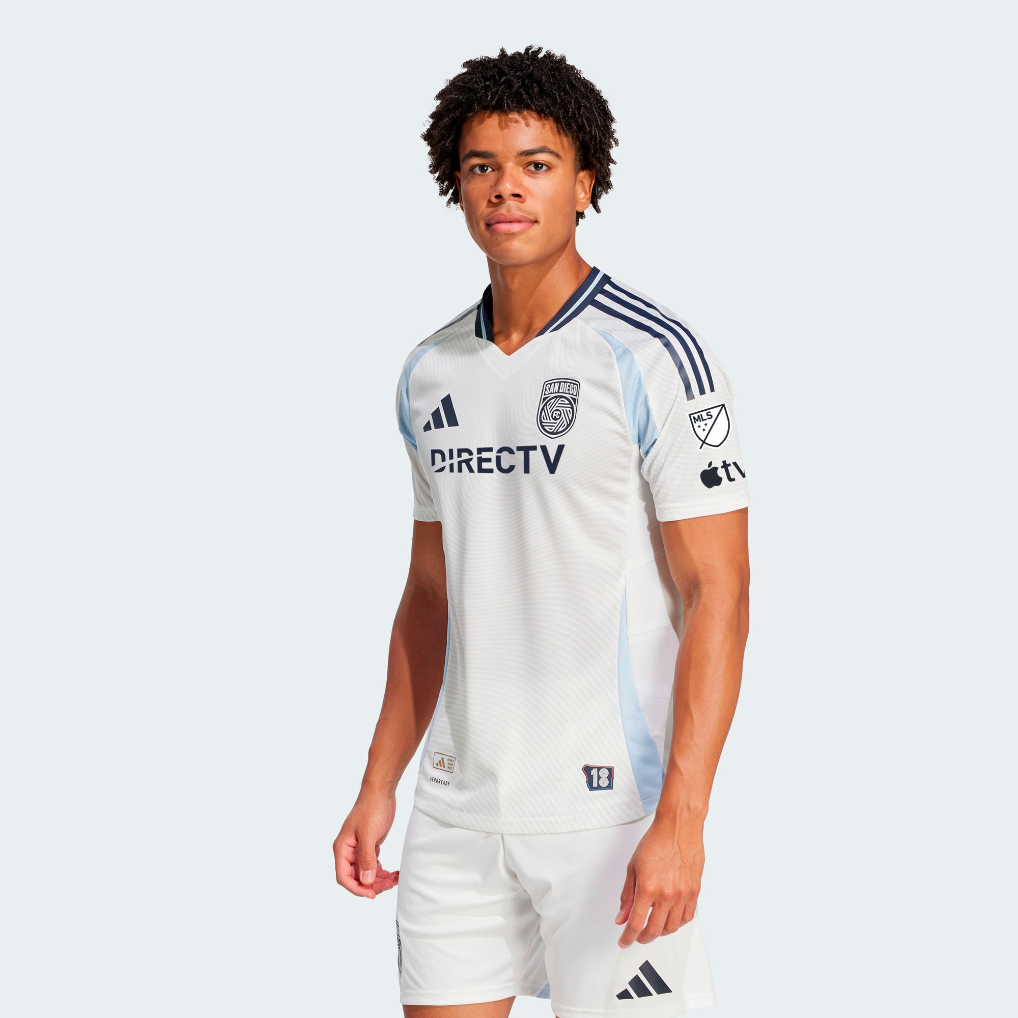 San Diego FC 2025 Woven Into One Jersey - White