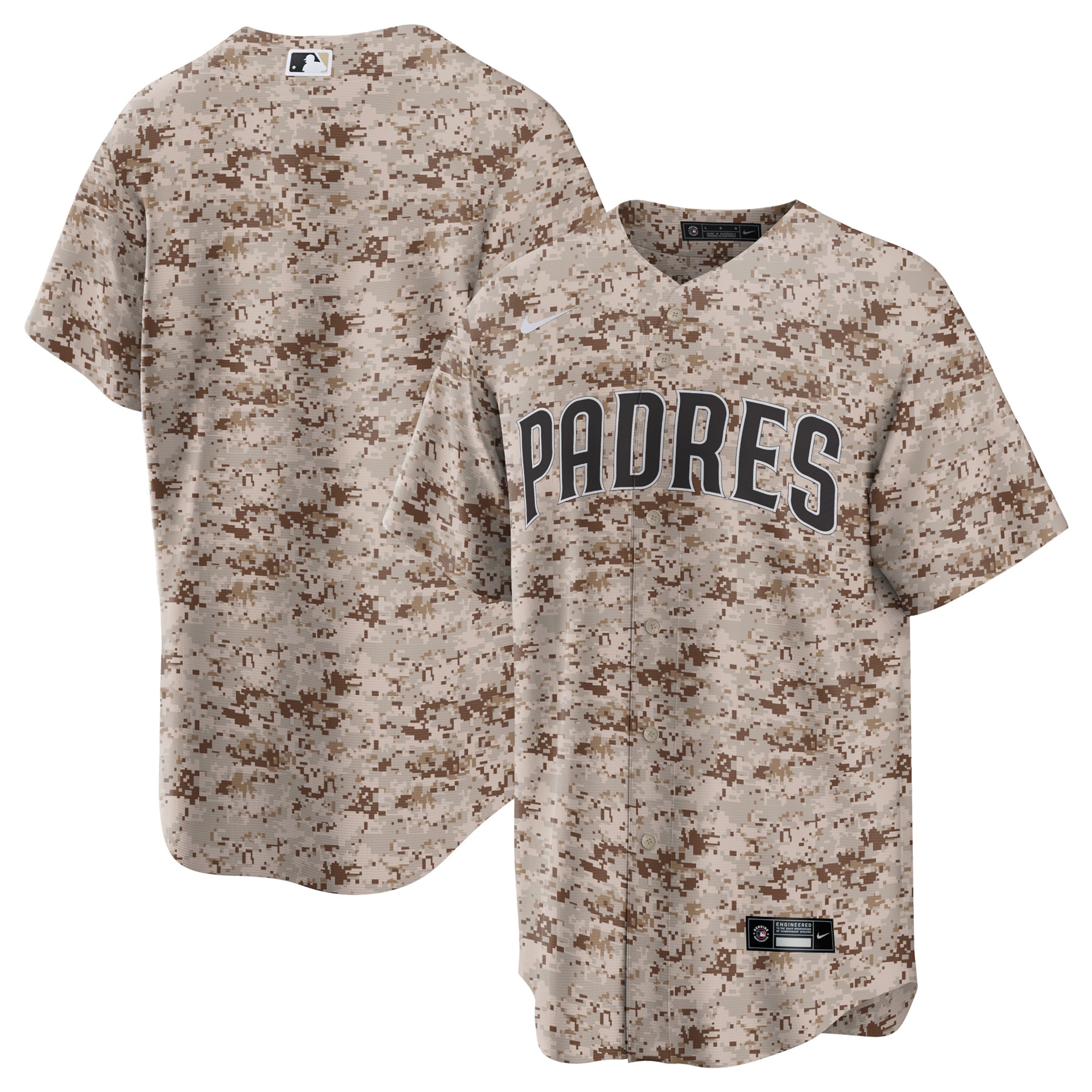 San Diego Padres USMC Alternate Team Jersey - Camo