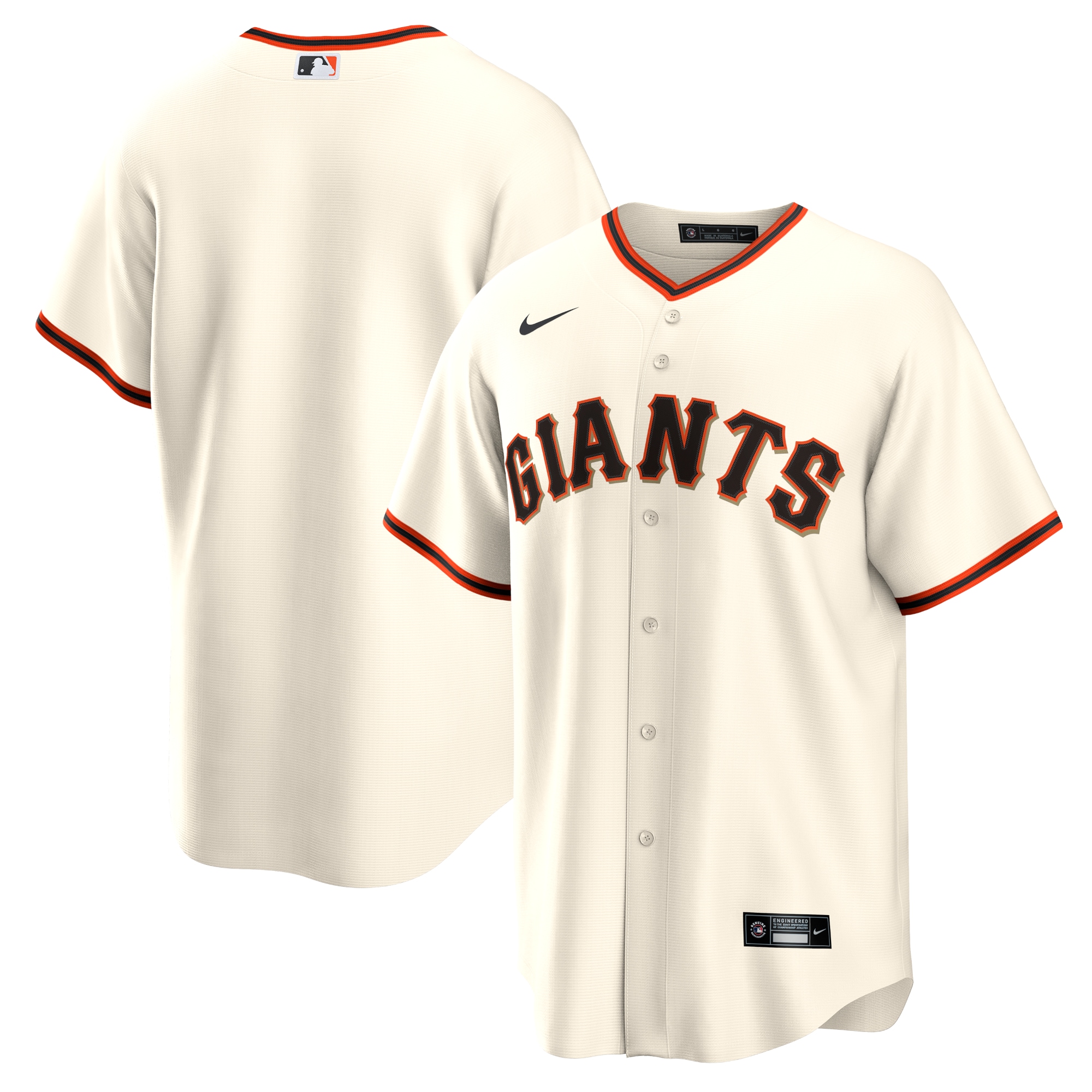 San Francisco Giants Home Team Jersey - Cream