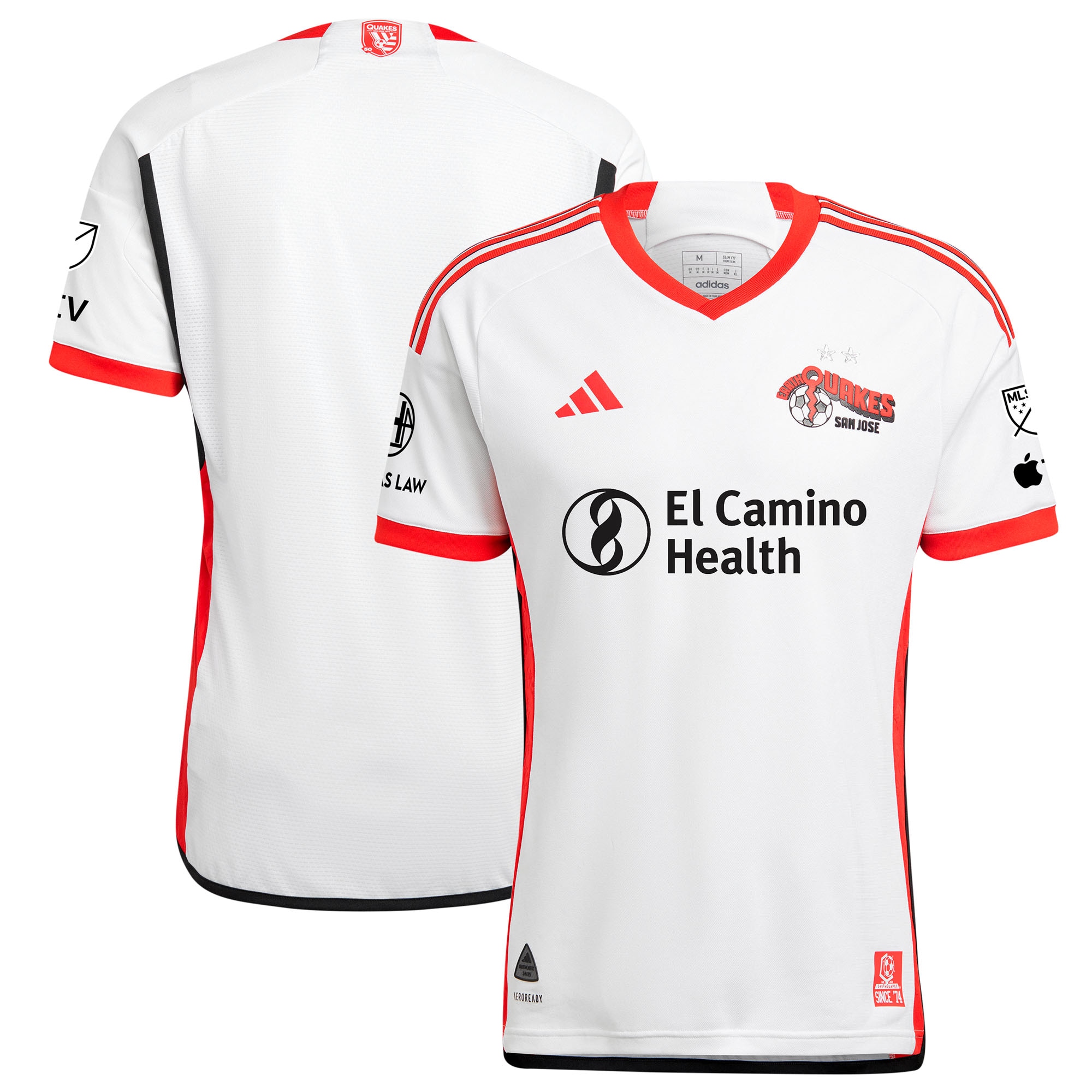 San Jose Earthquakes 2025 The 50 Kit Jersey - White