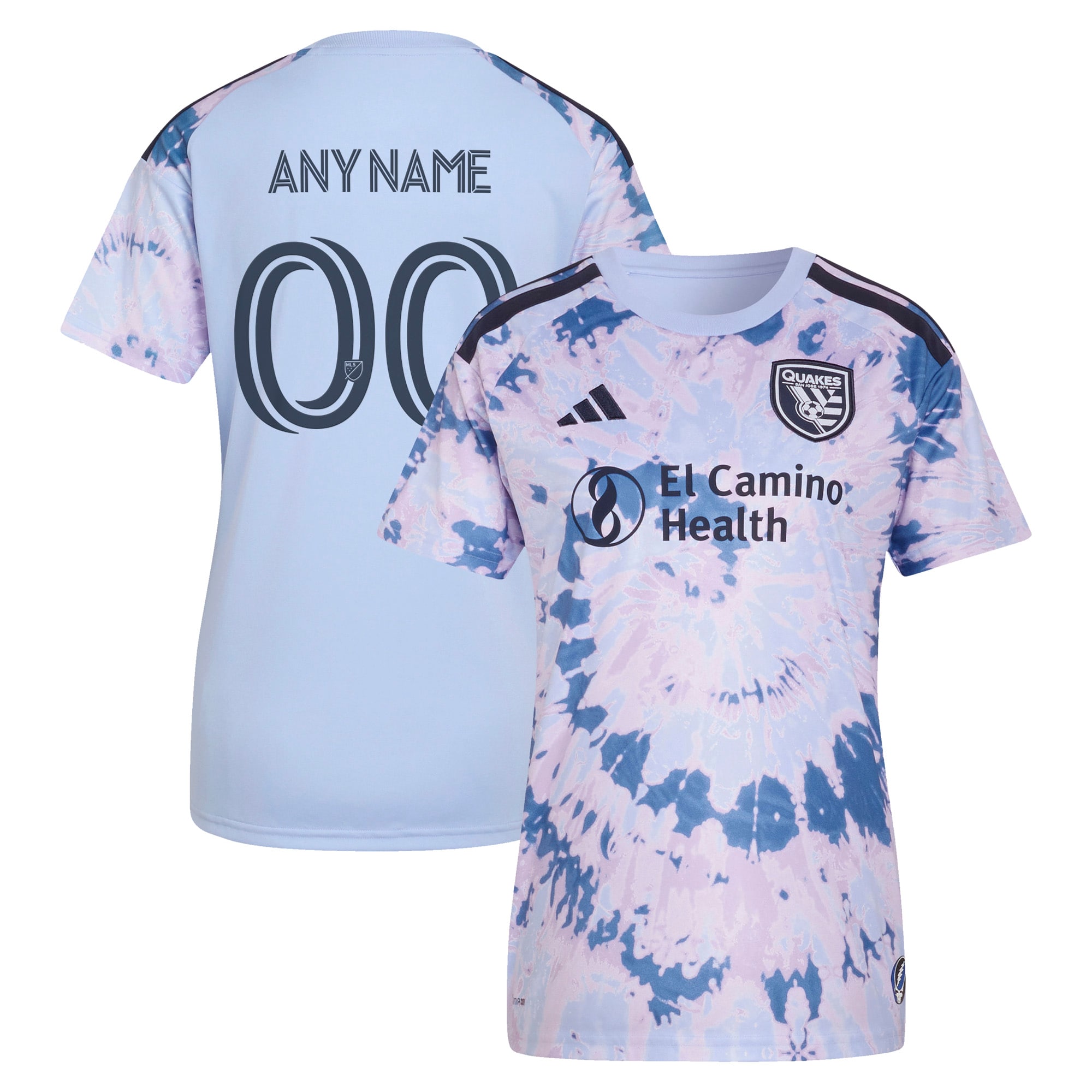 San Jose Earthquakes Women's 2026 The Dead Kit Custom Jersey - Light Blue