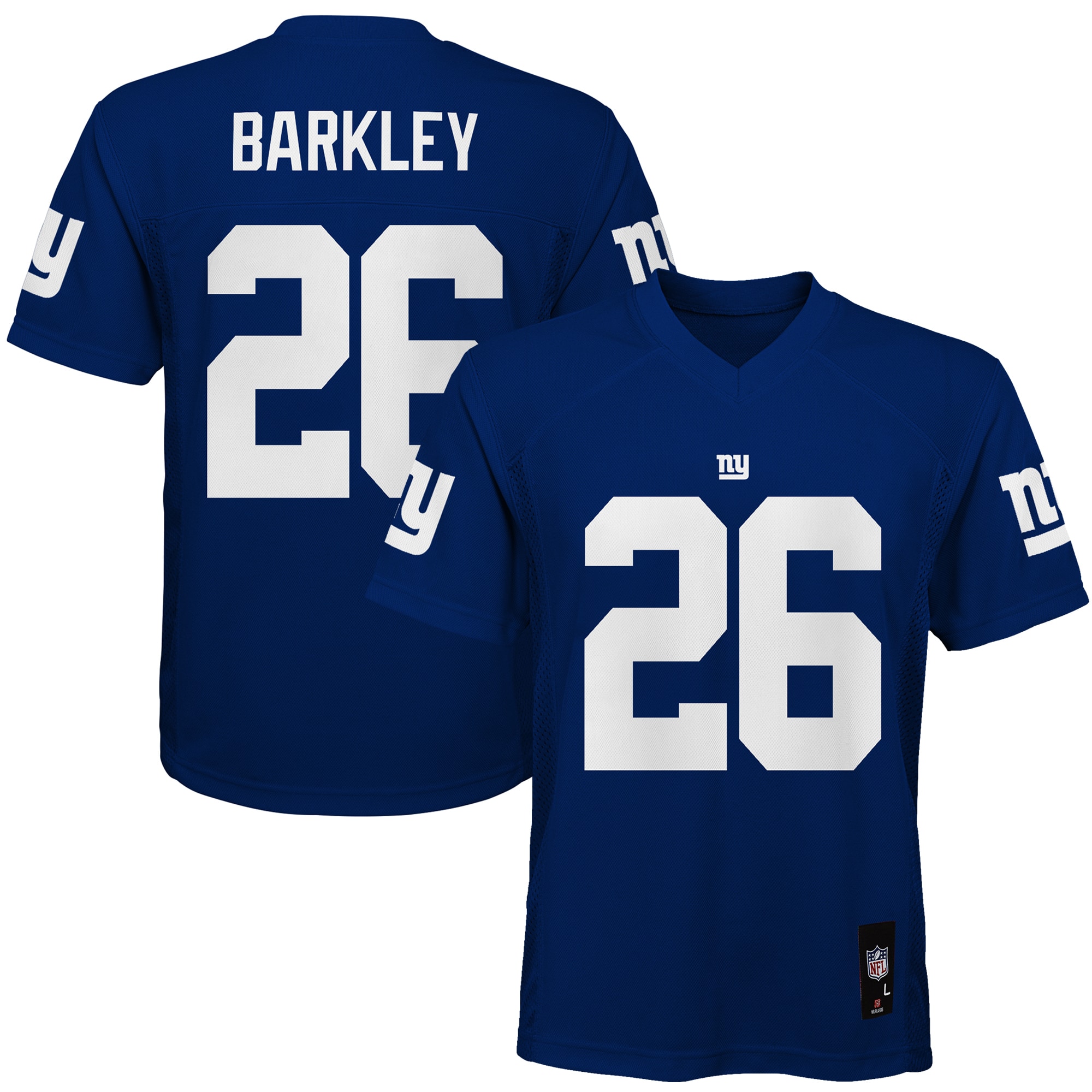 Saquon Barkley New York Giants Youth Player Jersey - Royal