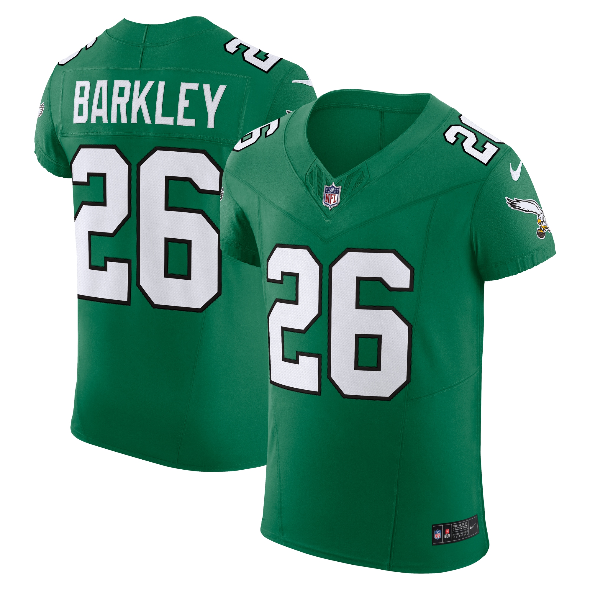Saquon Barkley Philadelphia Eagles Alternate Vapor F.U.S.E. Elite Jersey