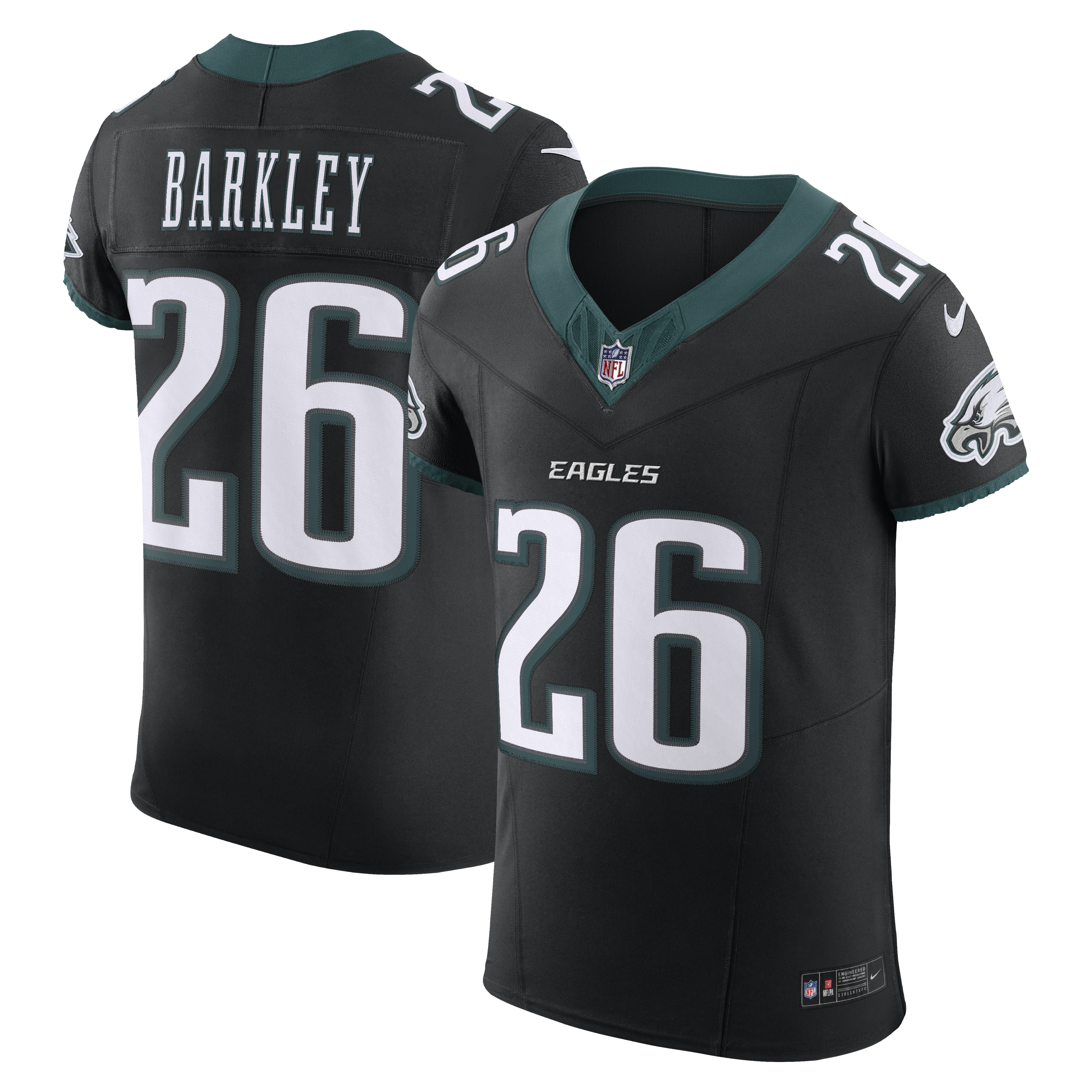 Saquon Barkley Philadelphia Eagles Alternate Vapor F.U.S.E. Elite Jersey