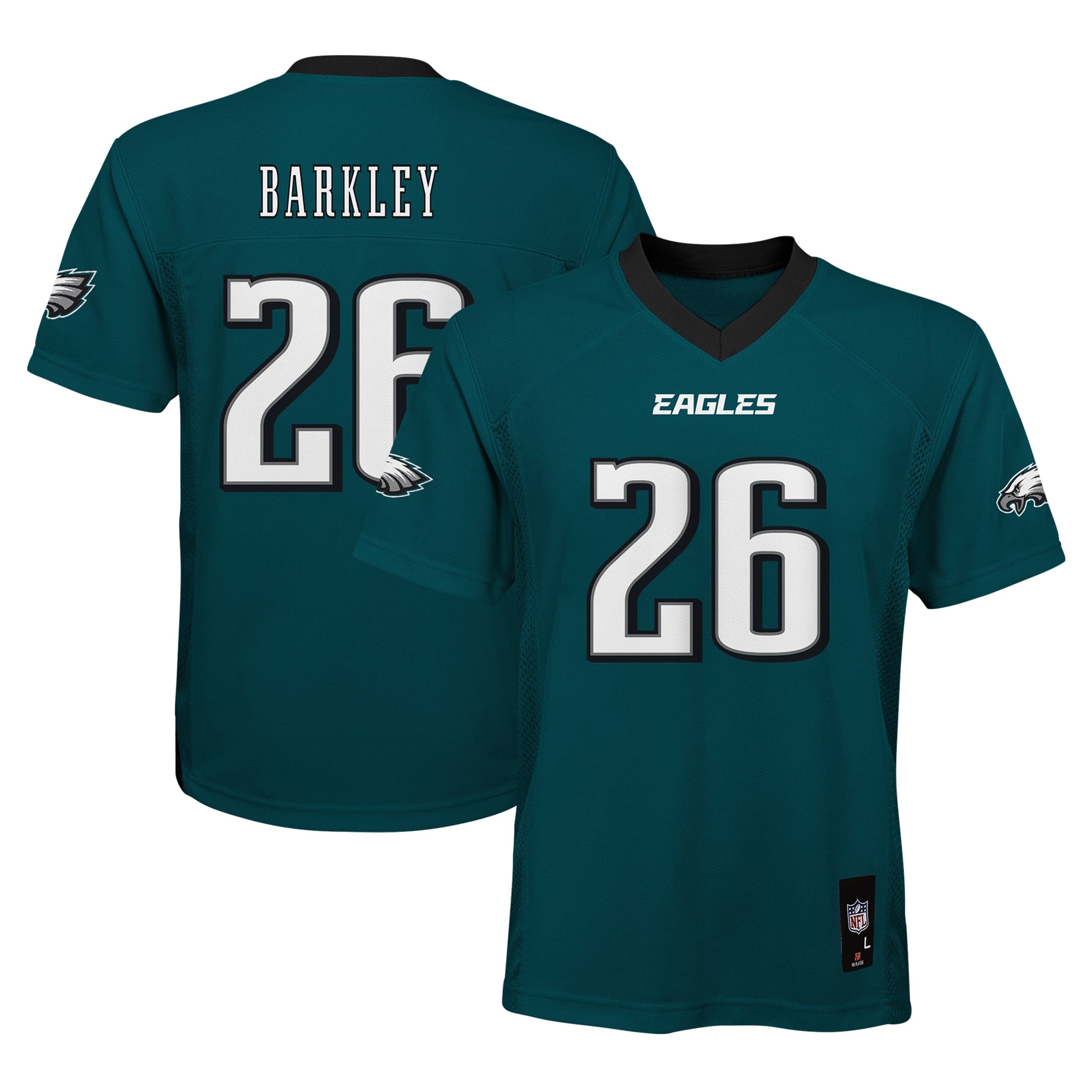 Saquon Barkley Philadelphia Eagles Preschool Player Jersey - Midnight Green