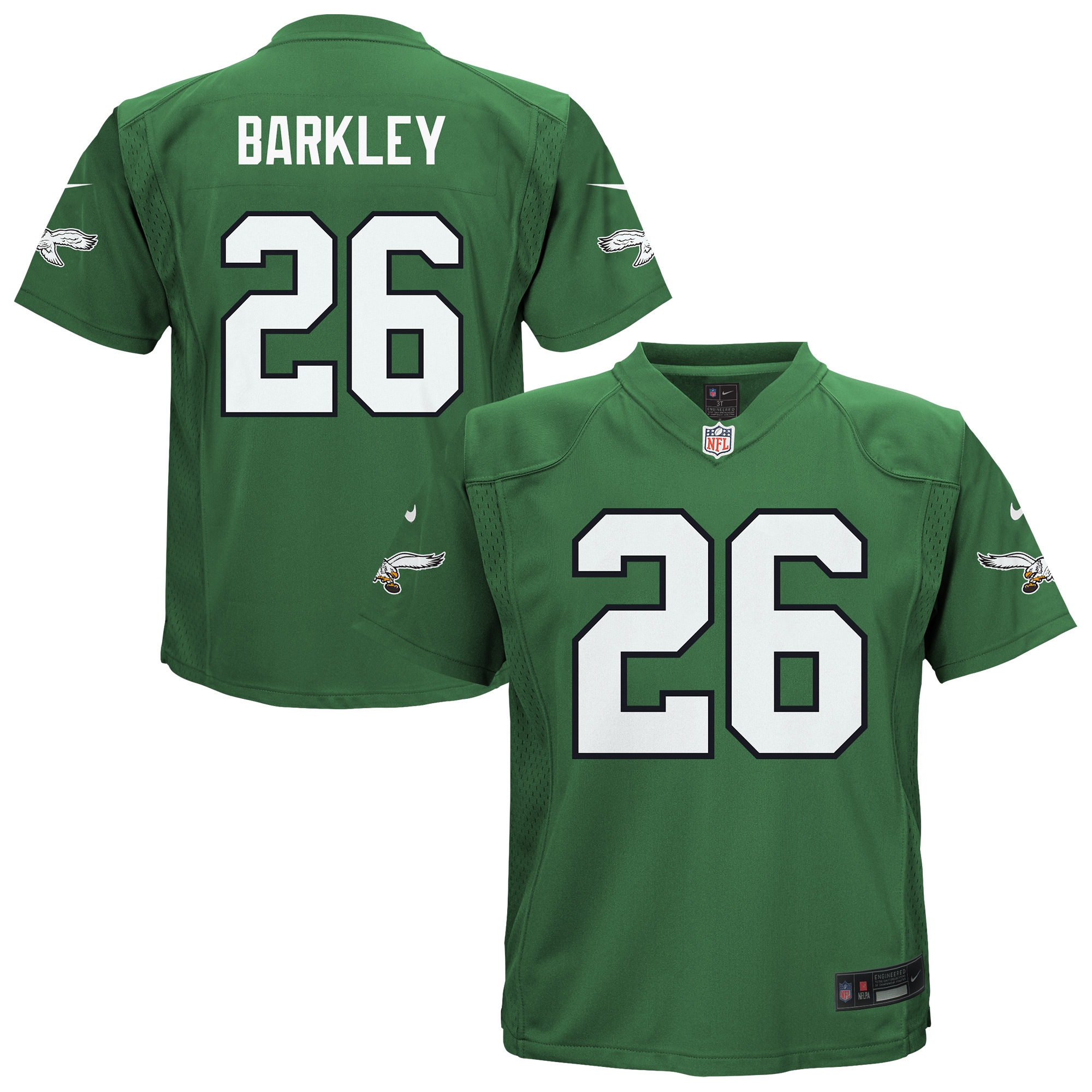 Saquon Barkley Philadelphia Eagles Toddler Alternate Game Jersey
