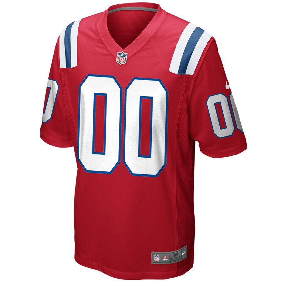 Alternative view of Scarlet Patriots Custom Jersey - Nike - Personalized NFL Style