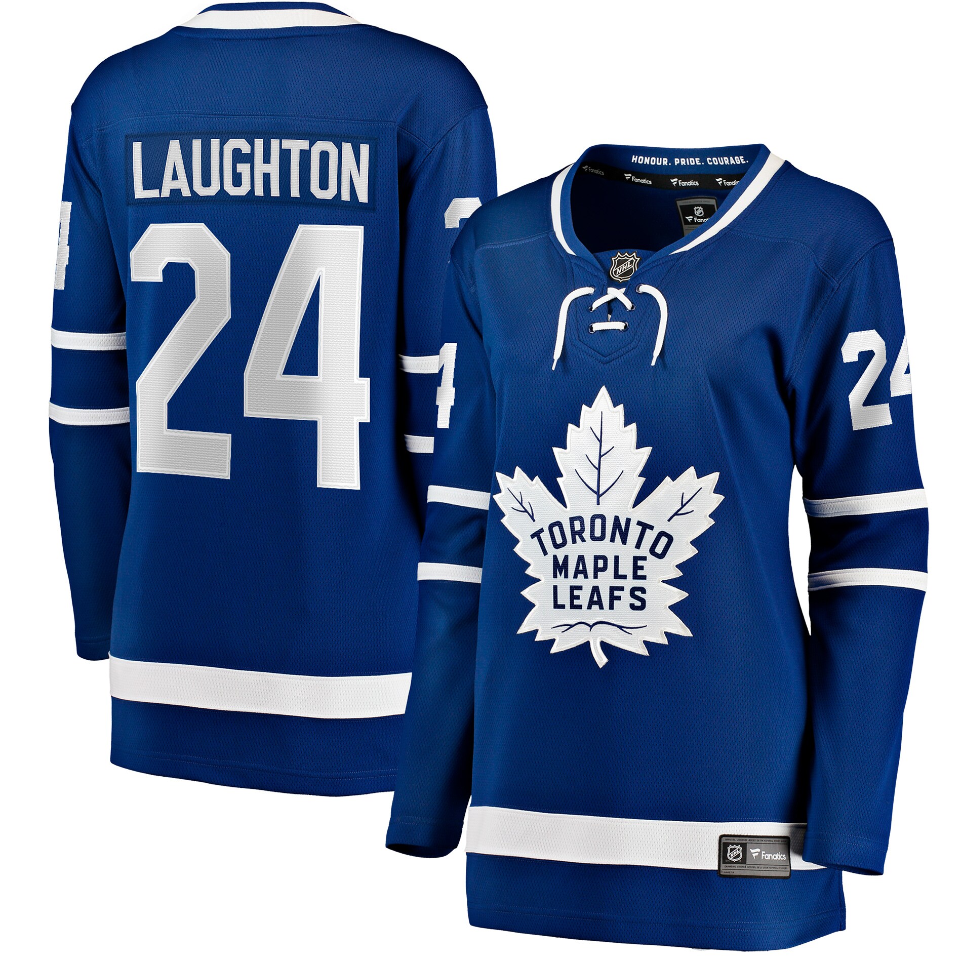 Scott Laughton Toronto Maple Leafs Fanatics Women's Home Breakaway Player Jersey - Blue