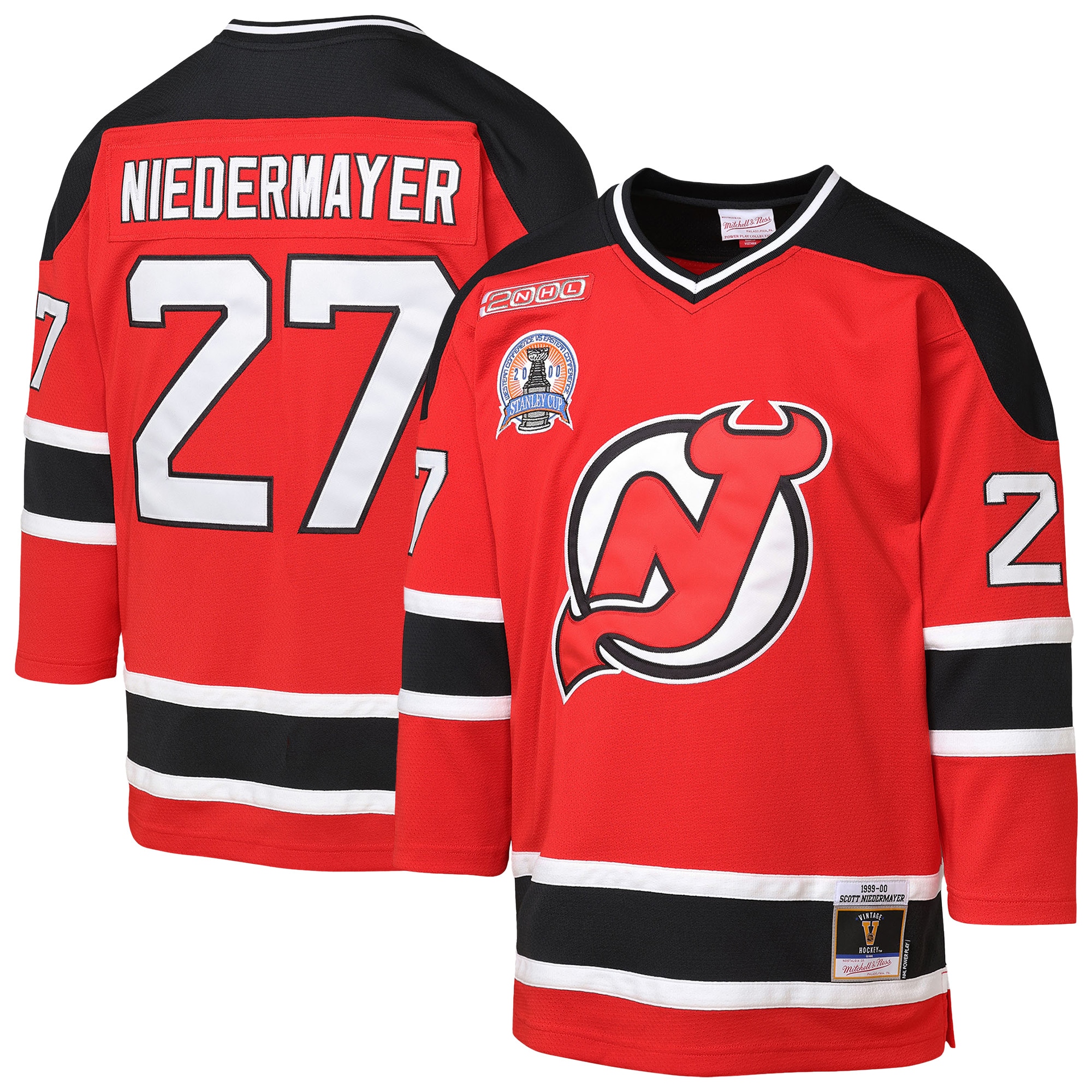 Scott Niedermayer New Jersey Devils Youth 1999/00 Power Play Player Jersey - Red