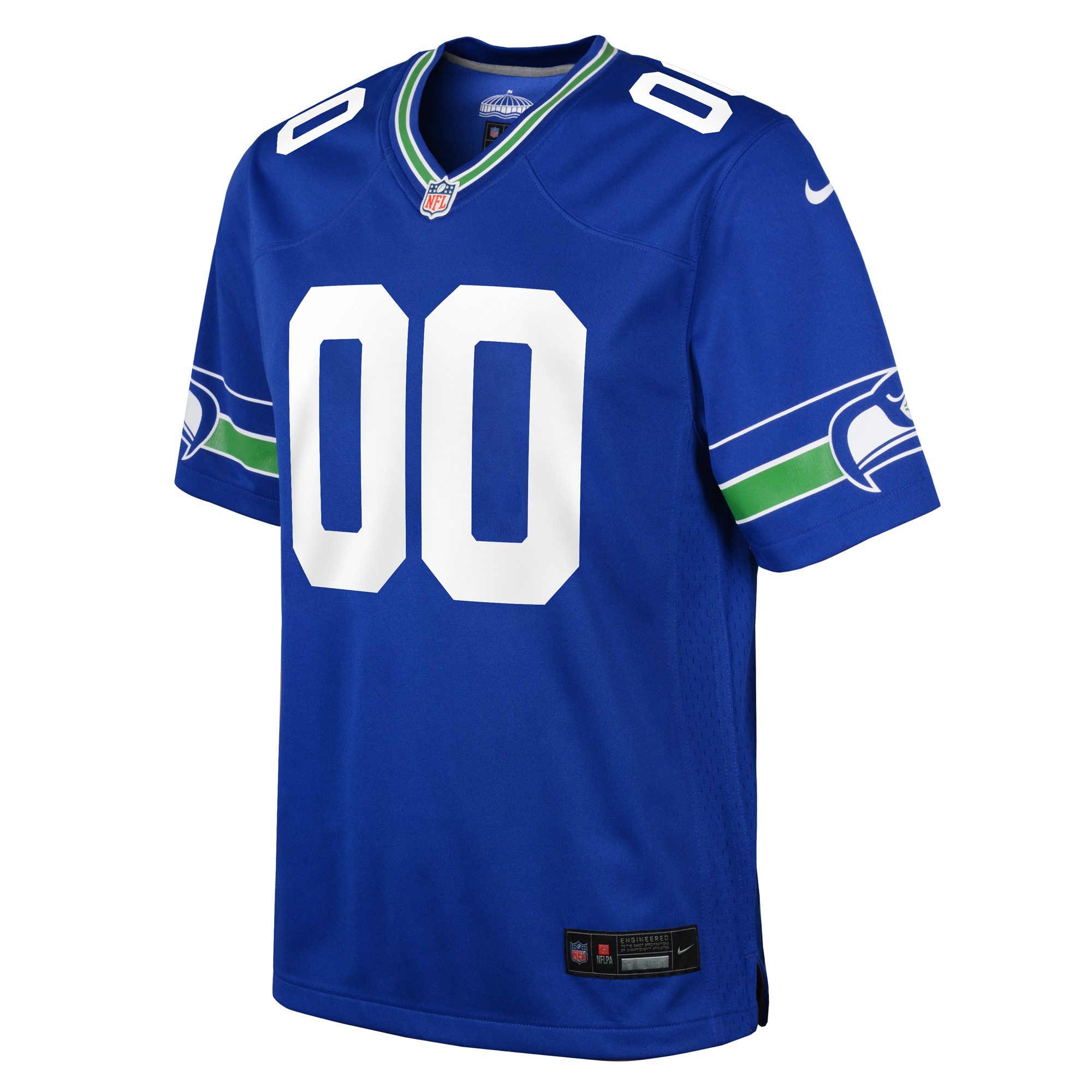 Alternative view of Seahawks Royal Custom Jersey - Nike - Personalize Yours!