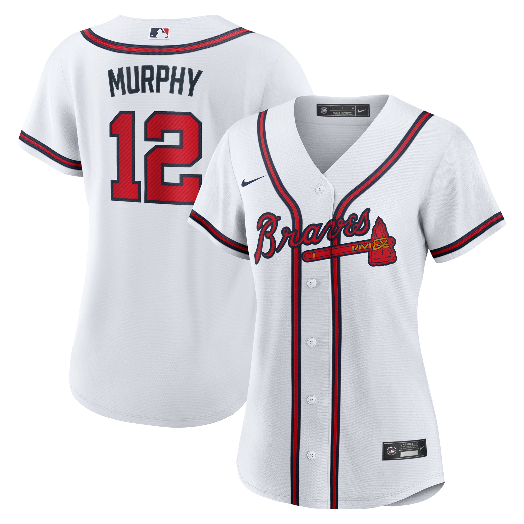 Sean Murphy Atlanta Braves Women's Home Jersey - White