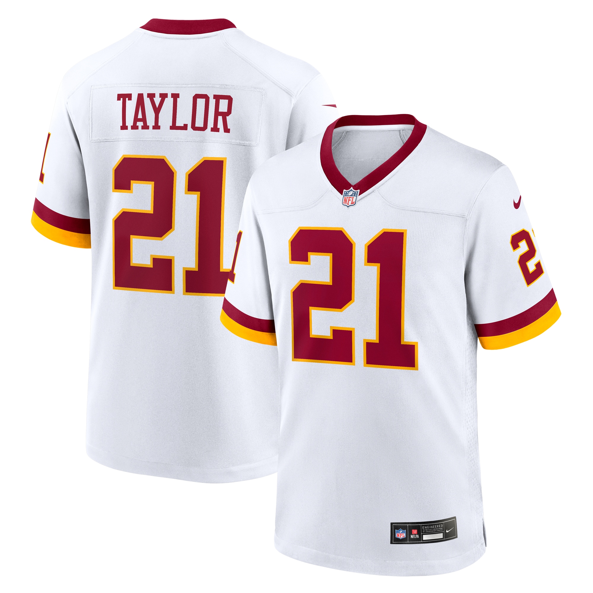 Sean Taylor Washington Commanders Game Super Bowl Era Jersey - White