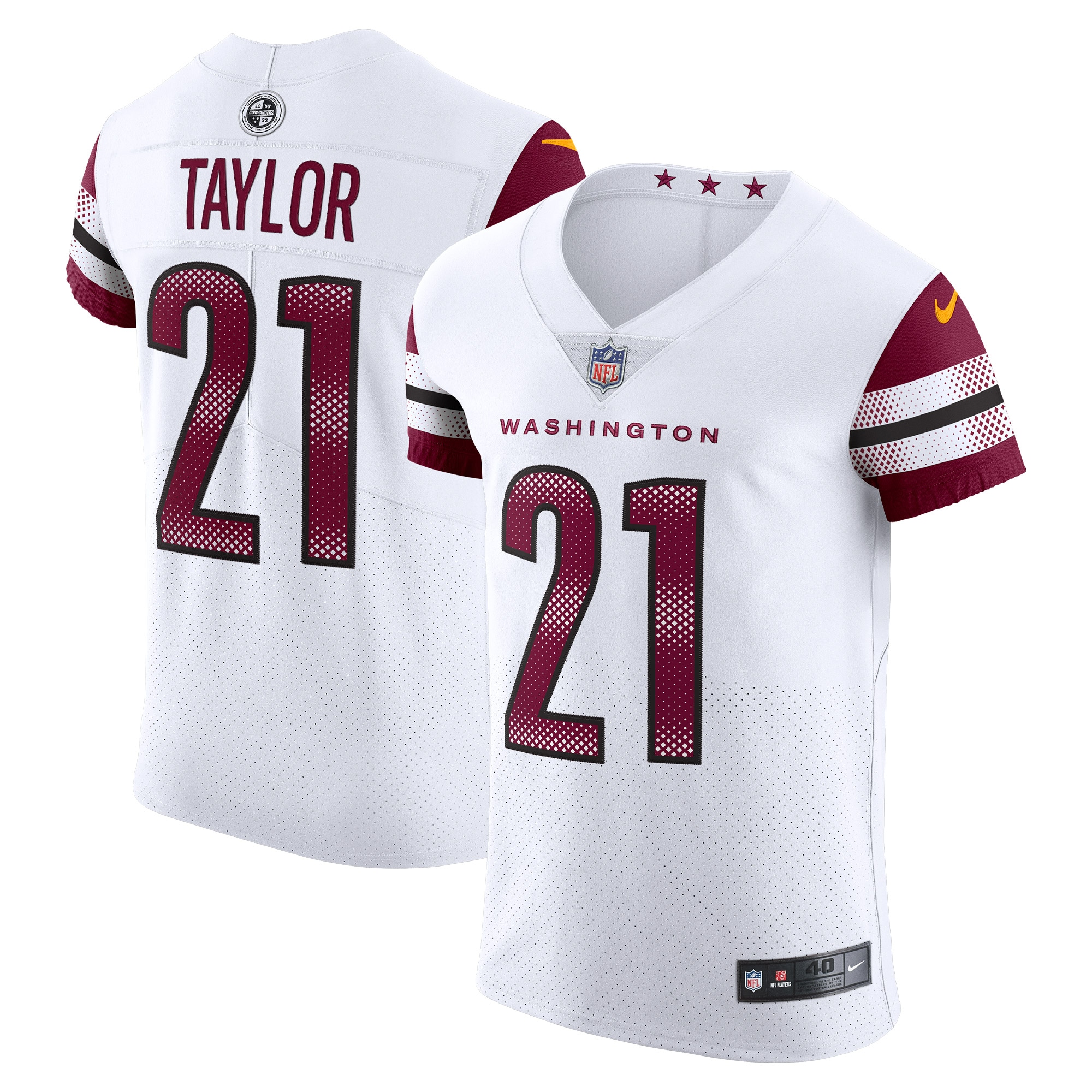 Sean Taylor Washington Commanders Vapor Elite Retired Player Jersey