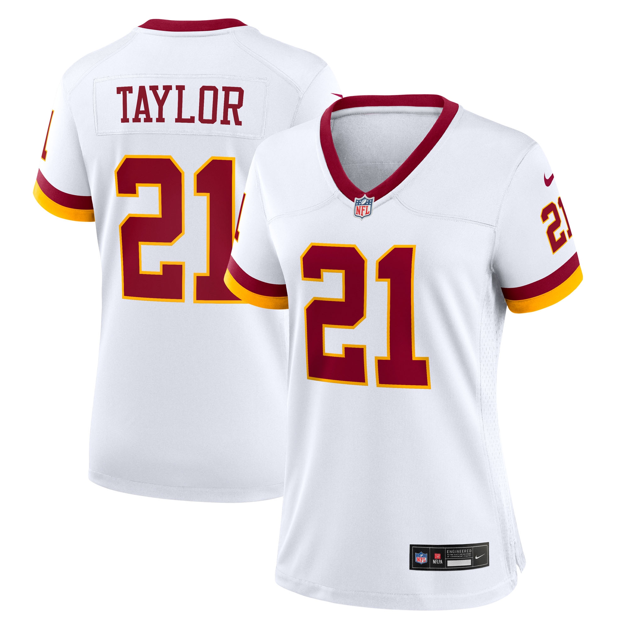 Sean Taylor Washington Commanders Women's Game Super Bowl Era Jersey - White