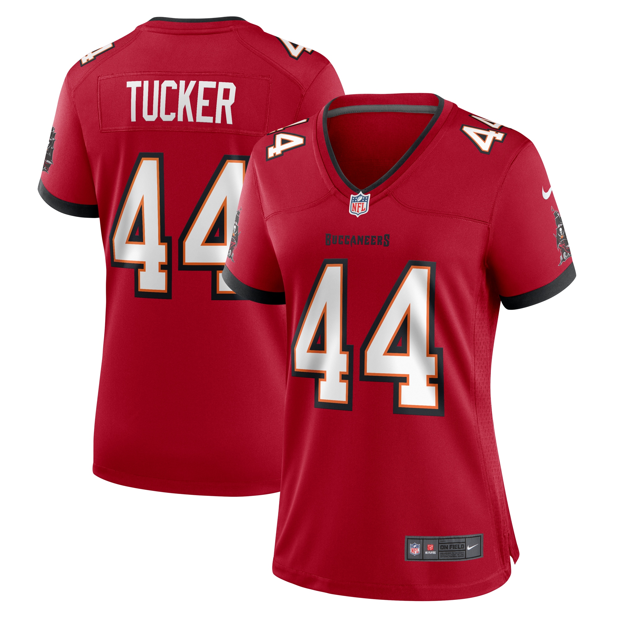Sean Tucker Tampa Bay Buccaneers Women's Game Jersey - Red