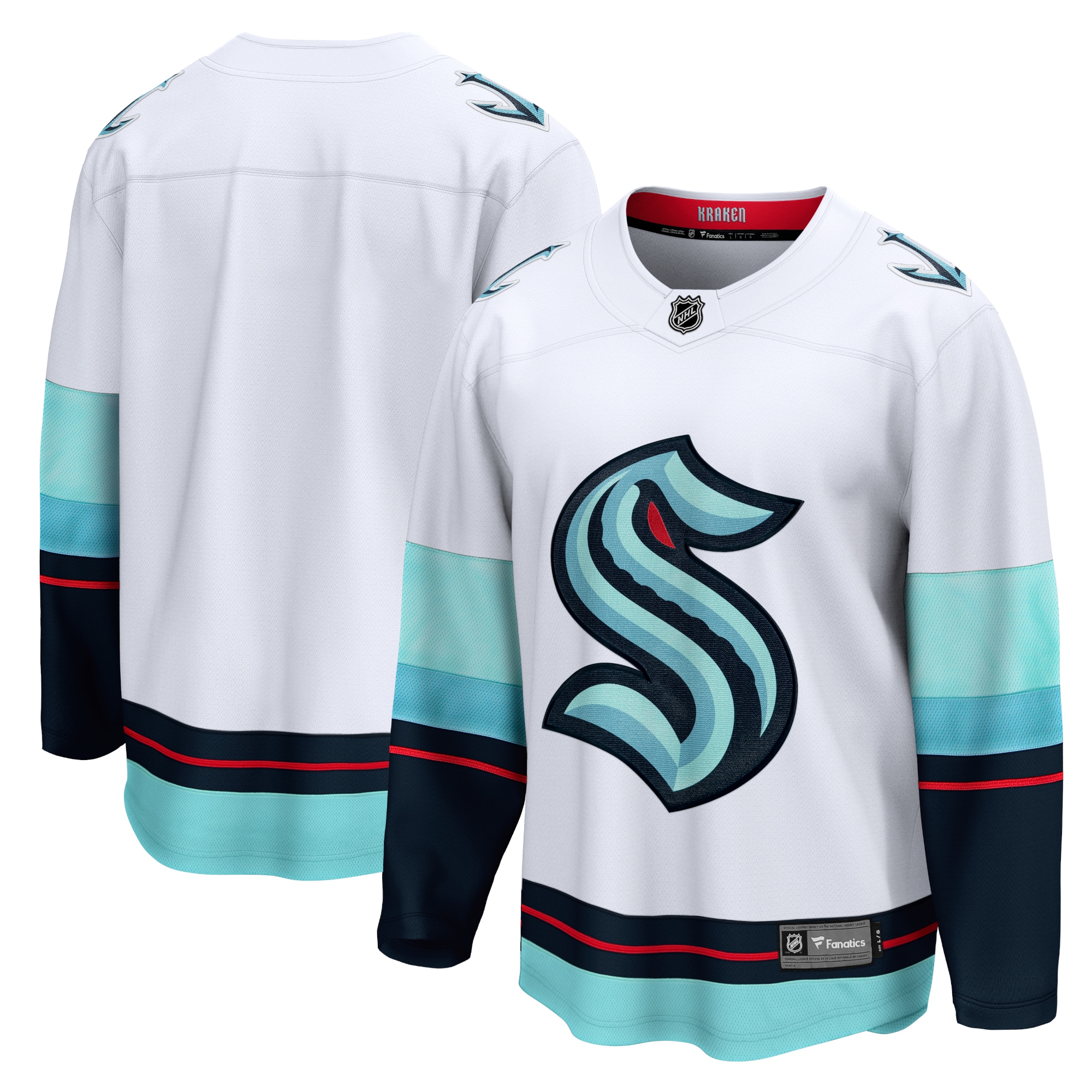 Seattle Kraken Fanatics Away Breakaway Jersey