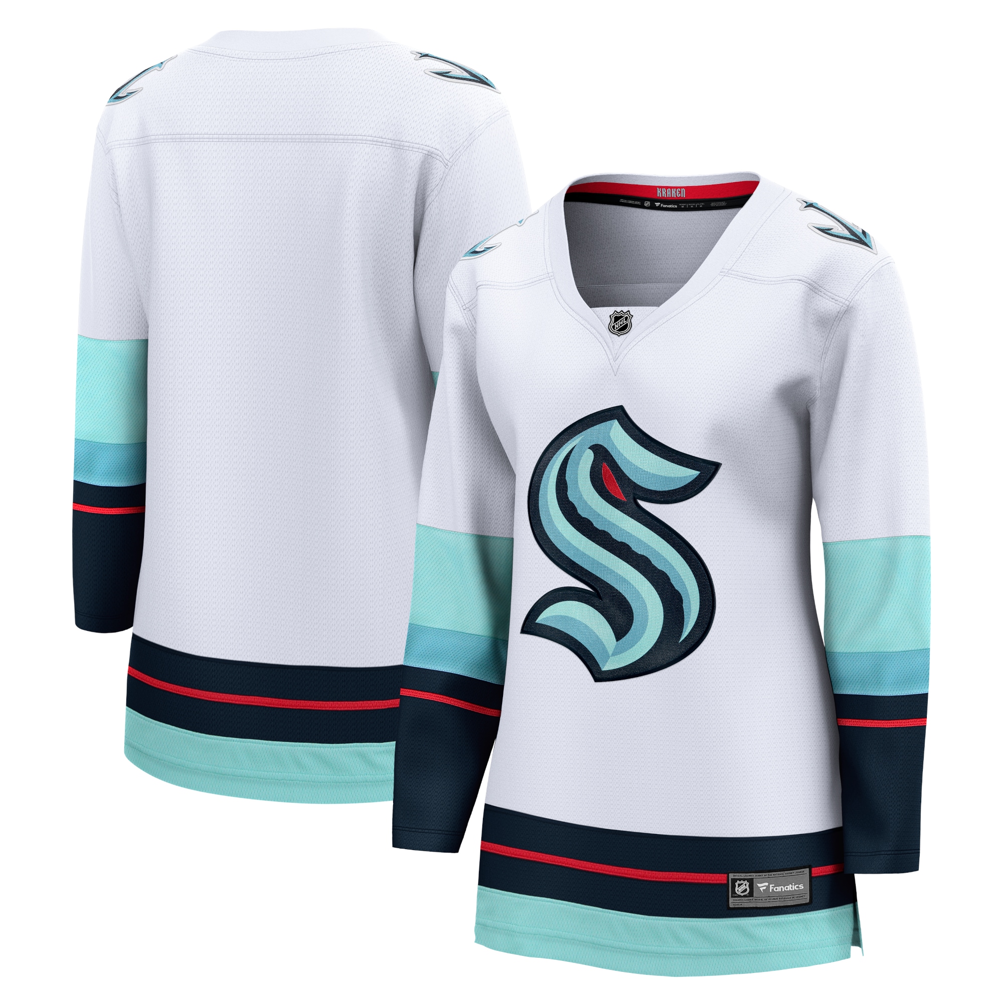 Seattle Kraken Fanatics Women's Away Breakaway Jersey