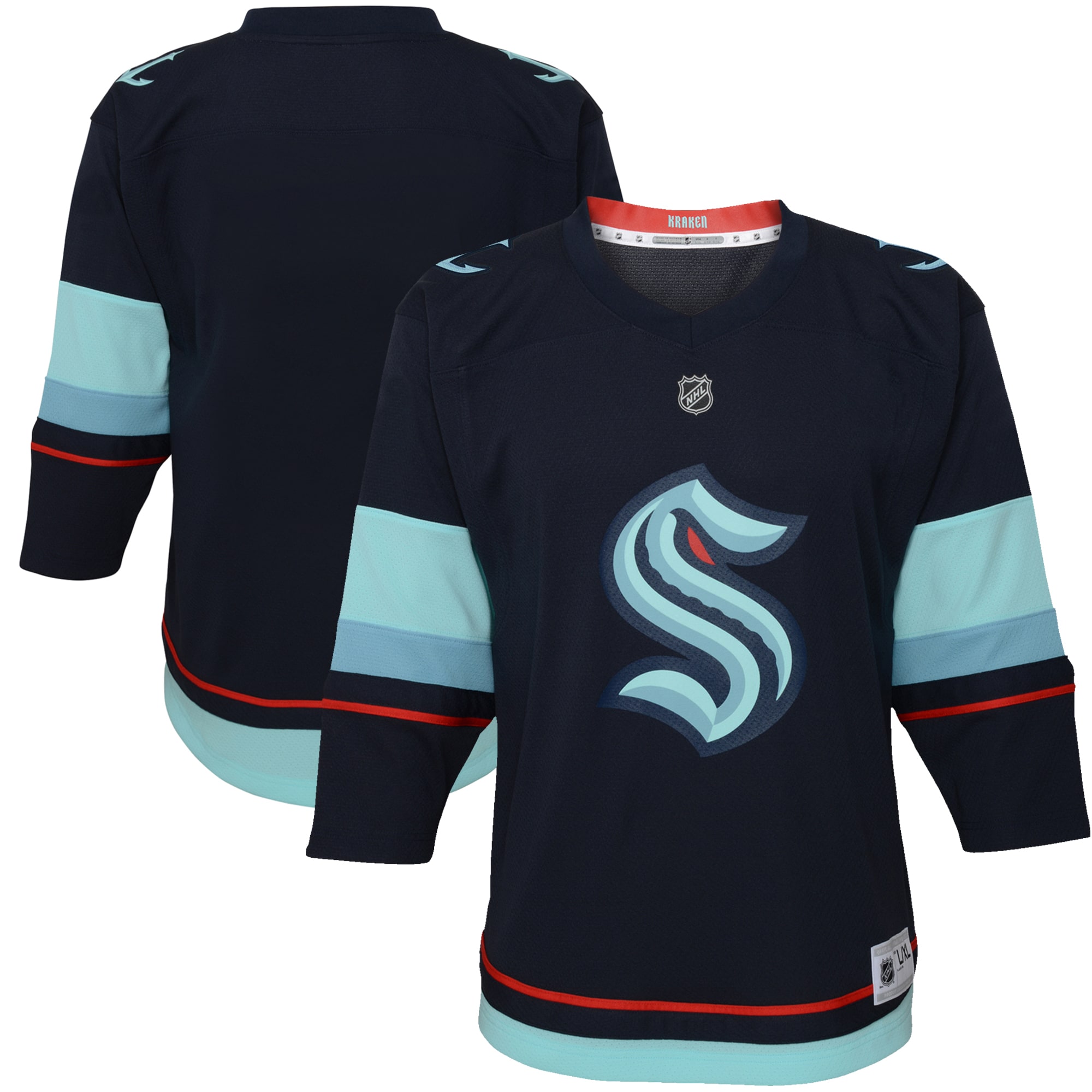 Seattle Kraken Toddler Home Jersey - Navy