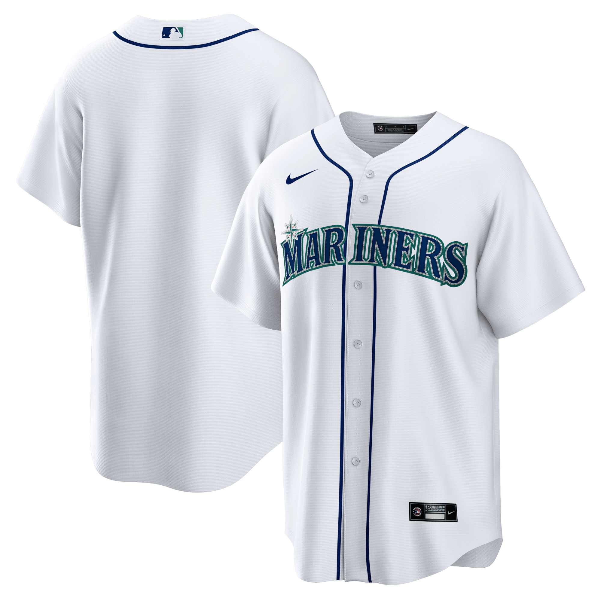 Seattle Mariners Home Team Jersey - White