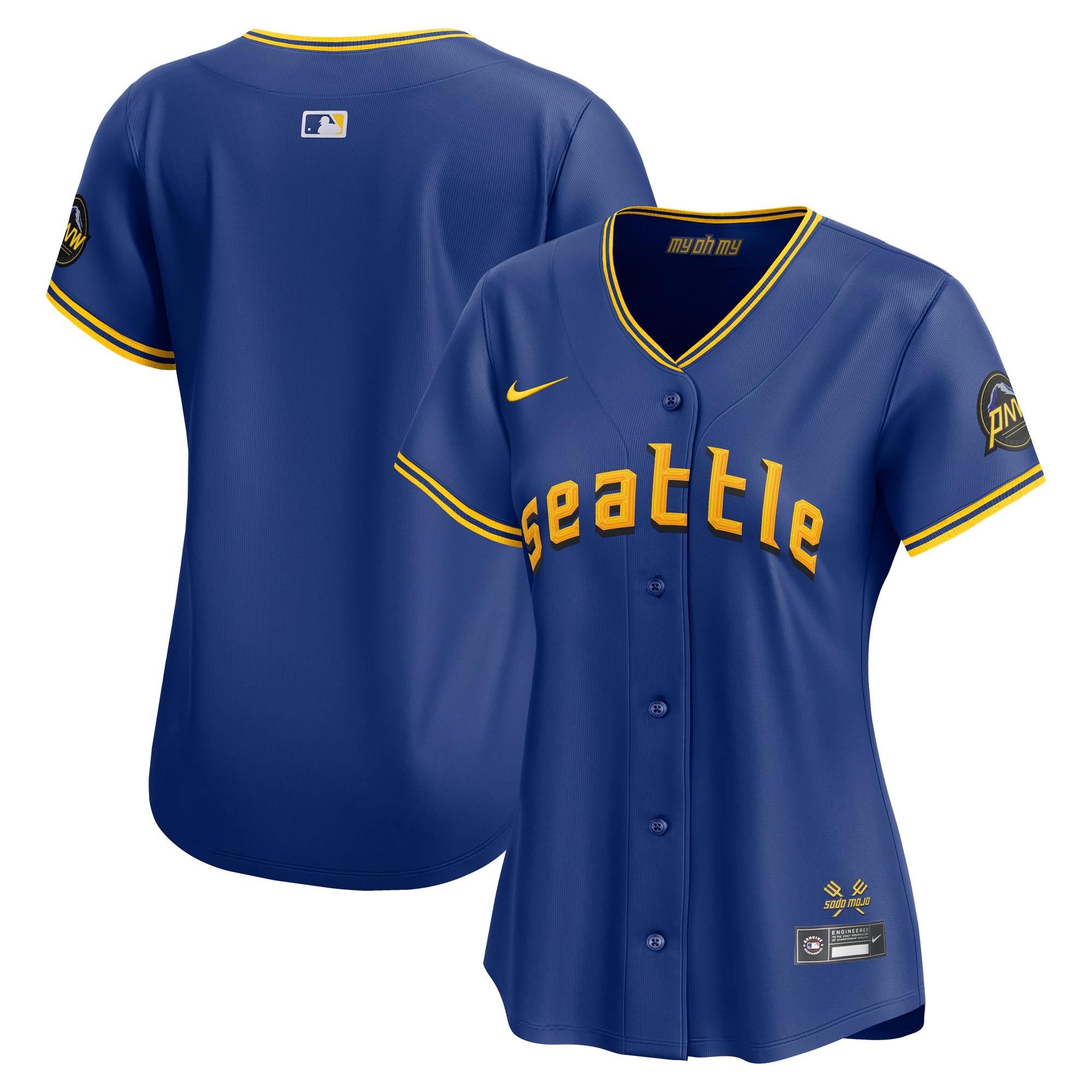 Seattle Mariners Women's City Connect Limited Jersey - Royal