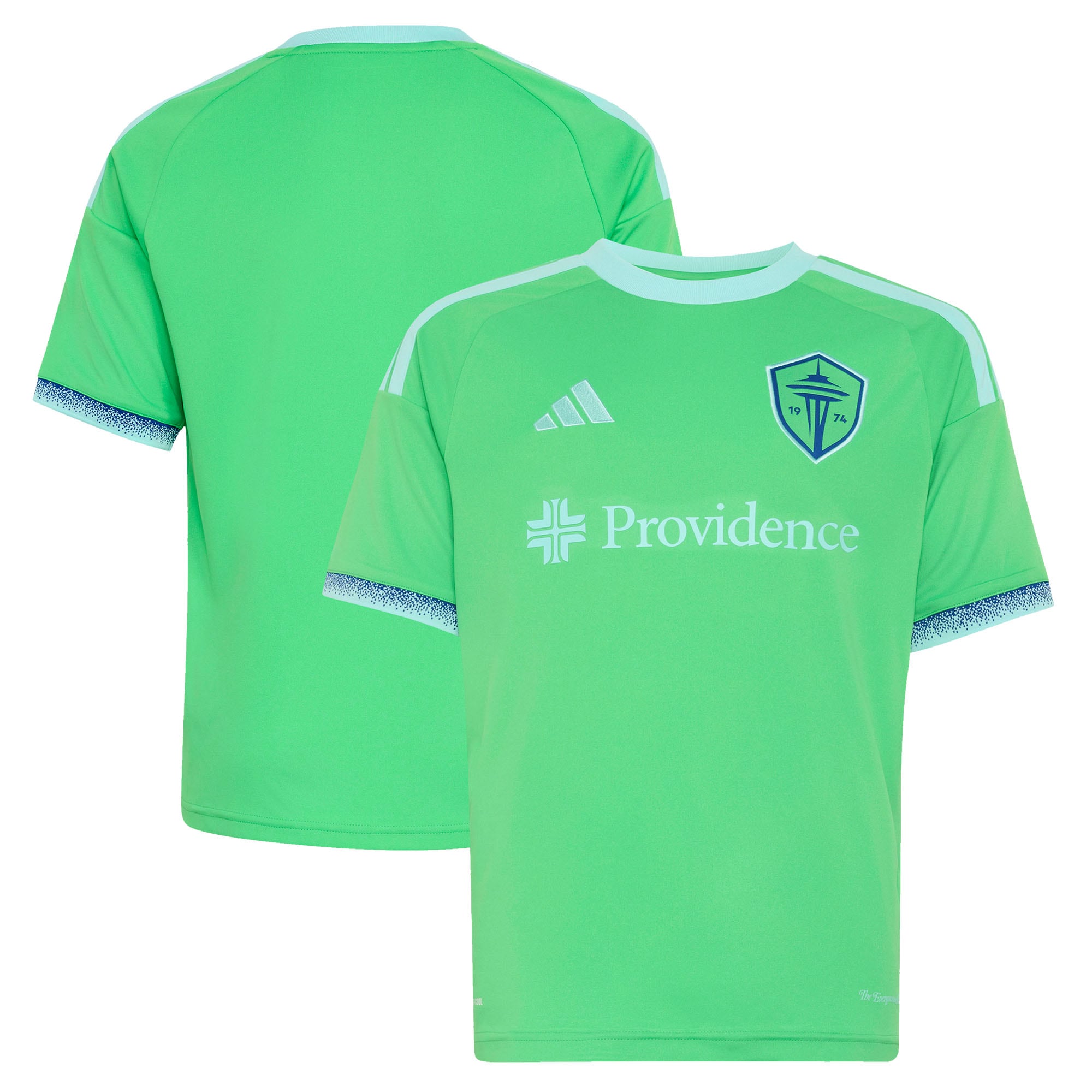 Seattle Sounders FC Youth 2026 The Evergreen State Kit Jersey - Rave Green
