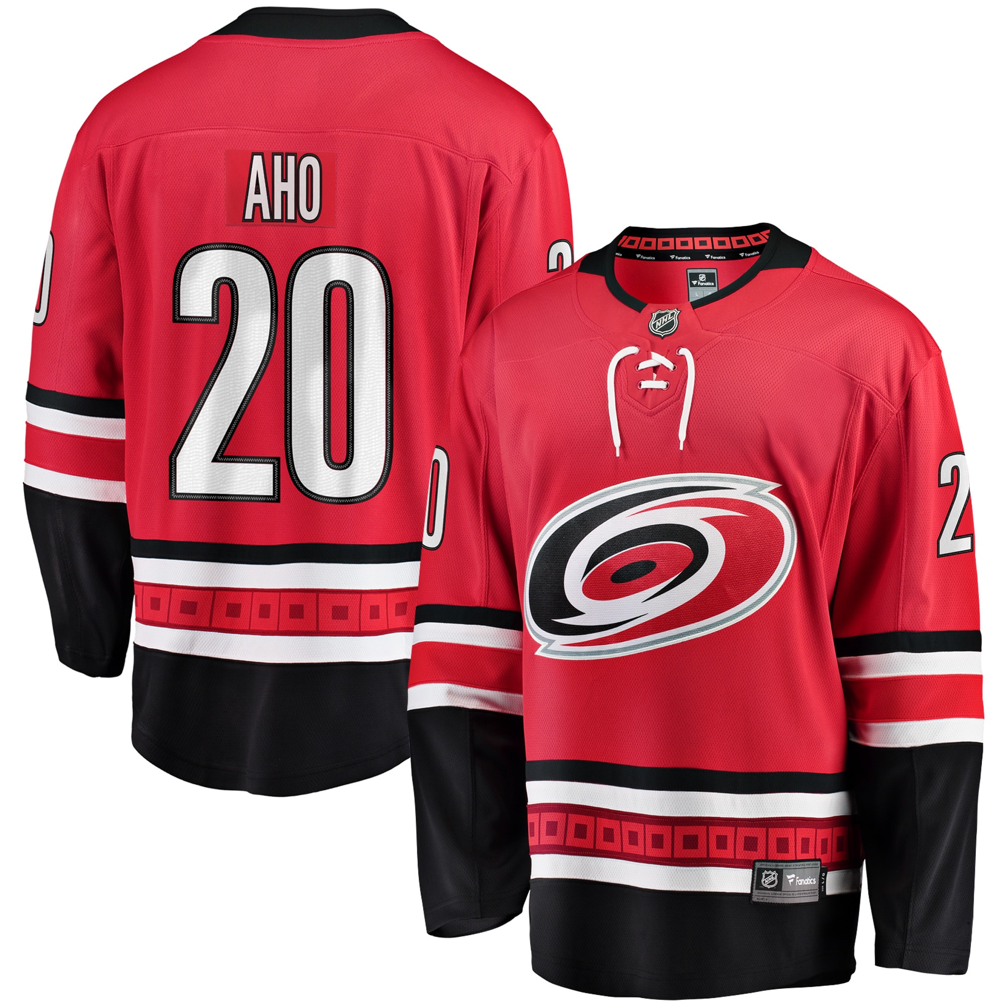 Sebastian Aho Carolina Hurricanes Fanatics Alternate Breakaway Player Jersey