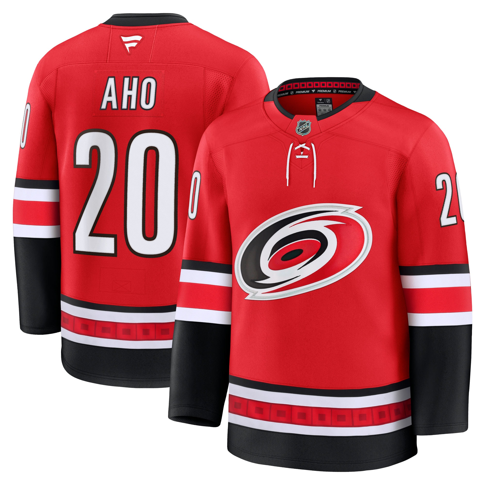 Sebastian Aho Carolina Hurricanes Fanatics Alternate Premium Jersey