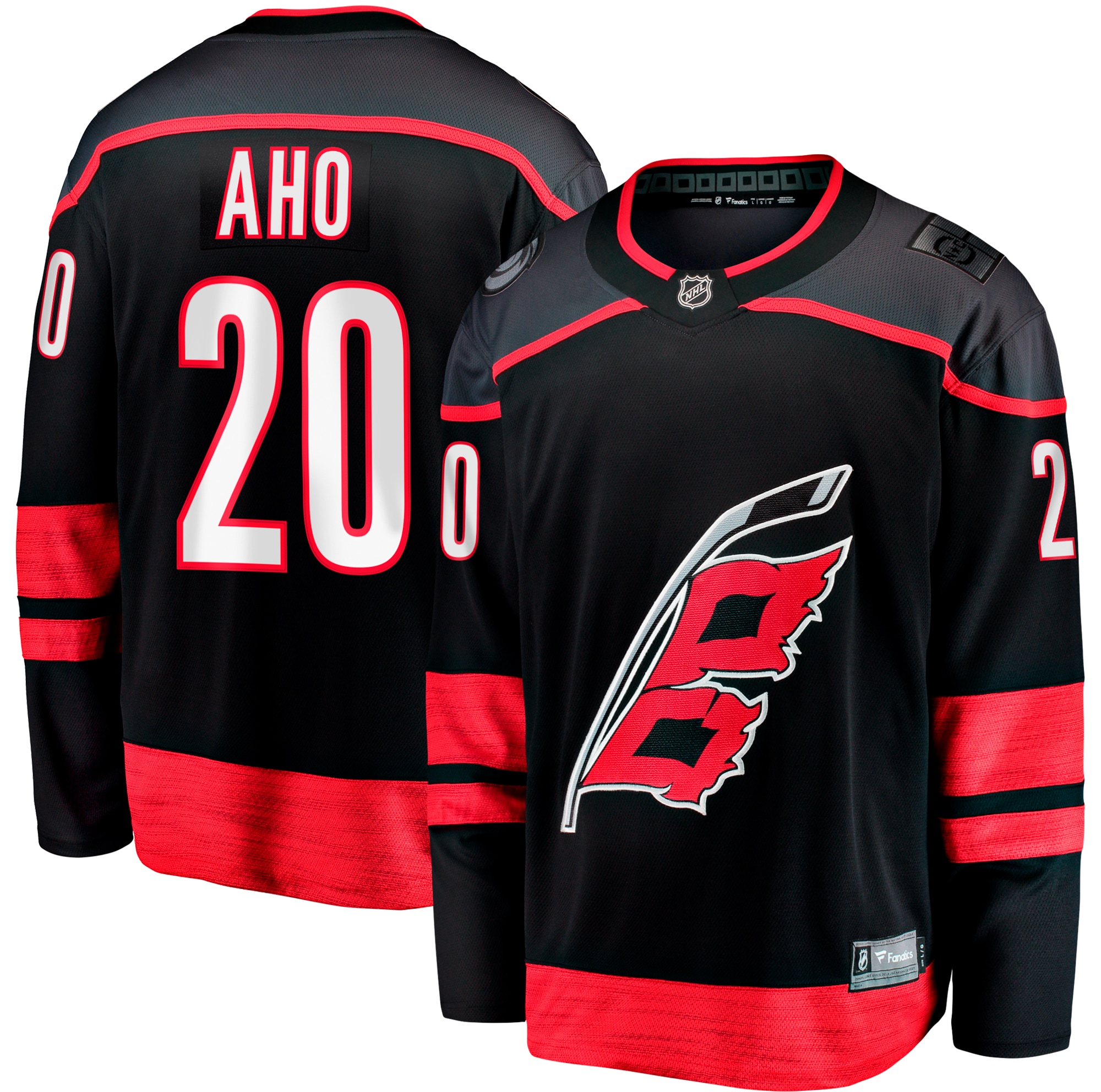 Sebastian Aho Carolina Hurricanes Fanatics Home Breakaway Jersey