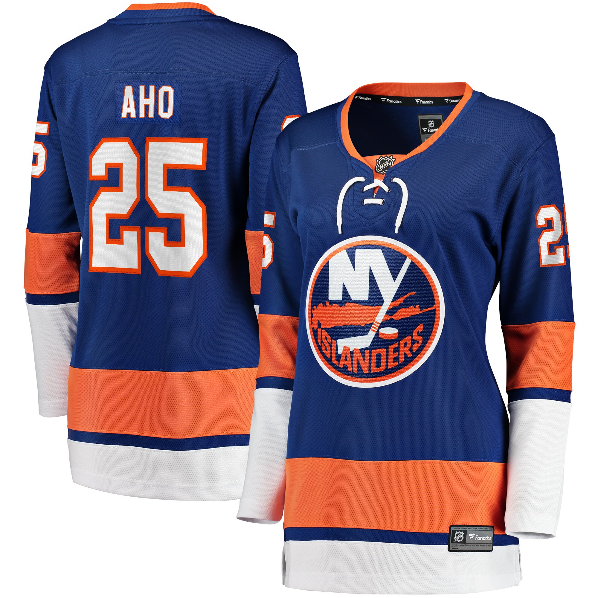 Sebastian Aho New York Islanders Fanatics Women's Home Breakaway Player Jersey - Royal
