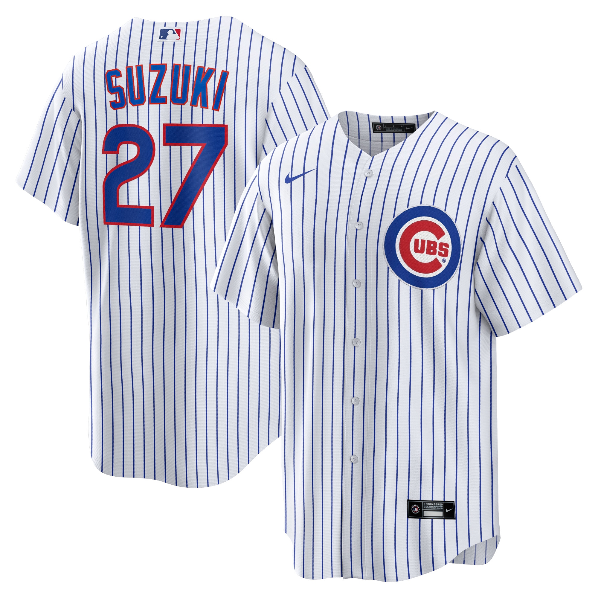 Seiya Suzuki Chicago Cubs Home Jersey - White