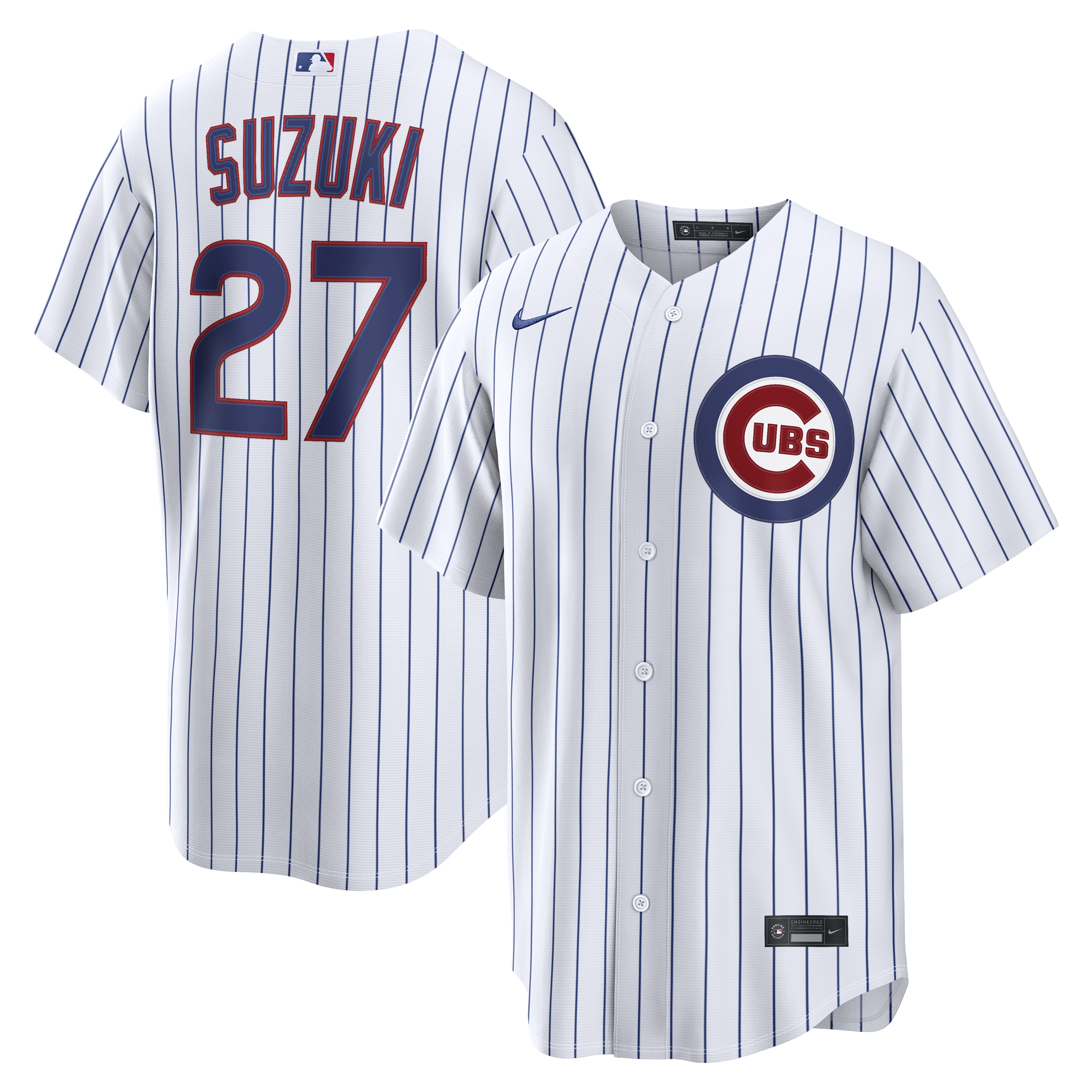 Seiya Suzuki Chicago Cubs Home Jersey - White