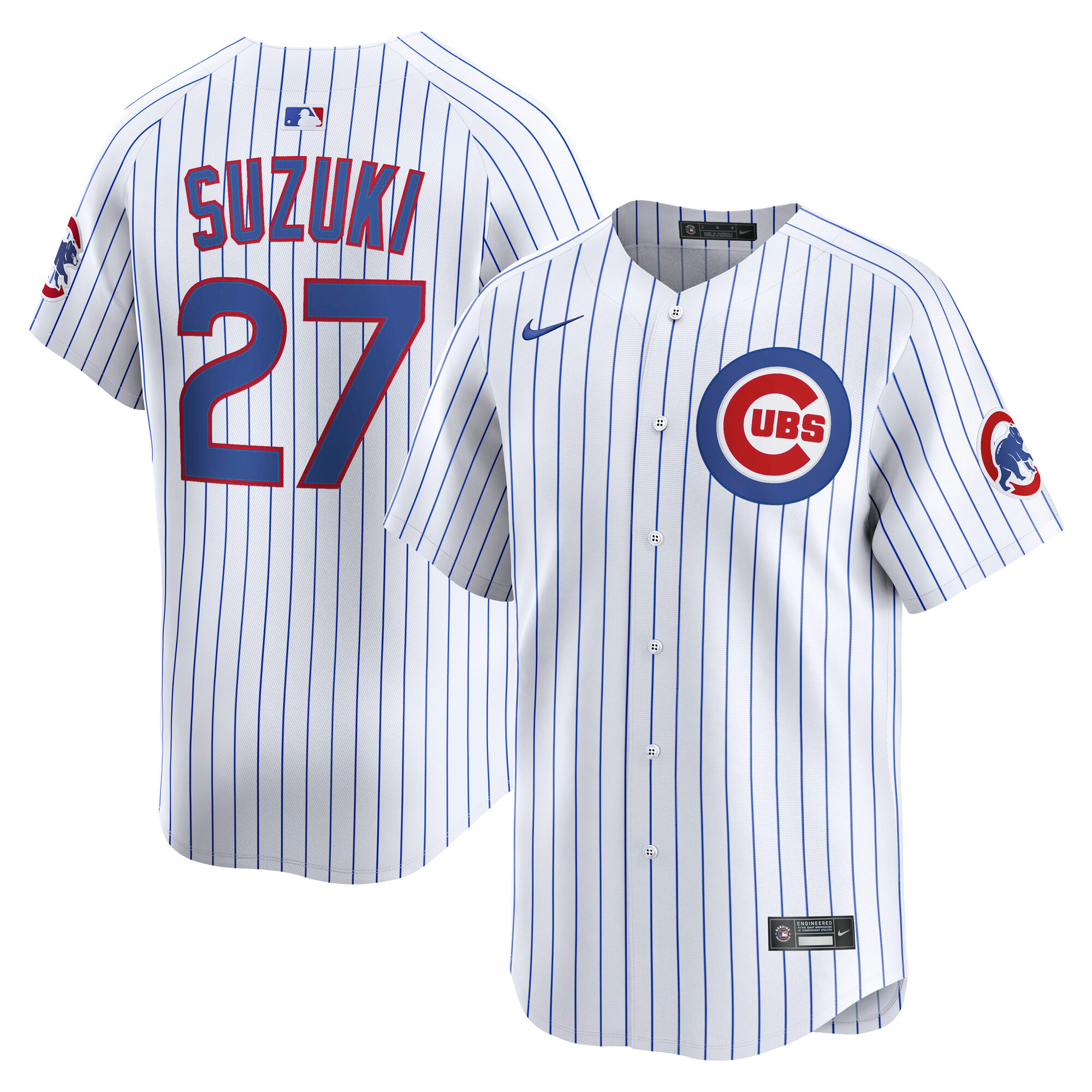 Seiya Suzuki Chicago Cubs Home Limited Player Jersey - White