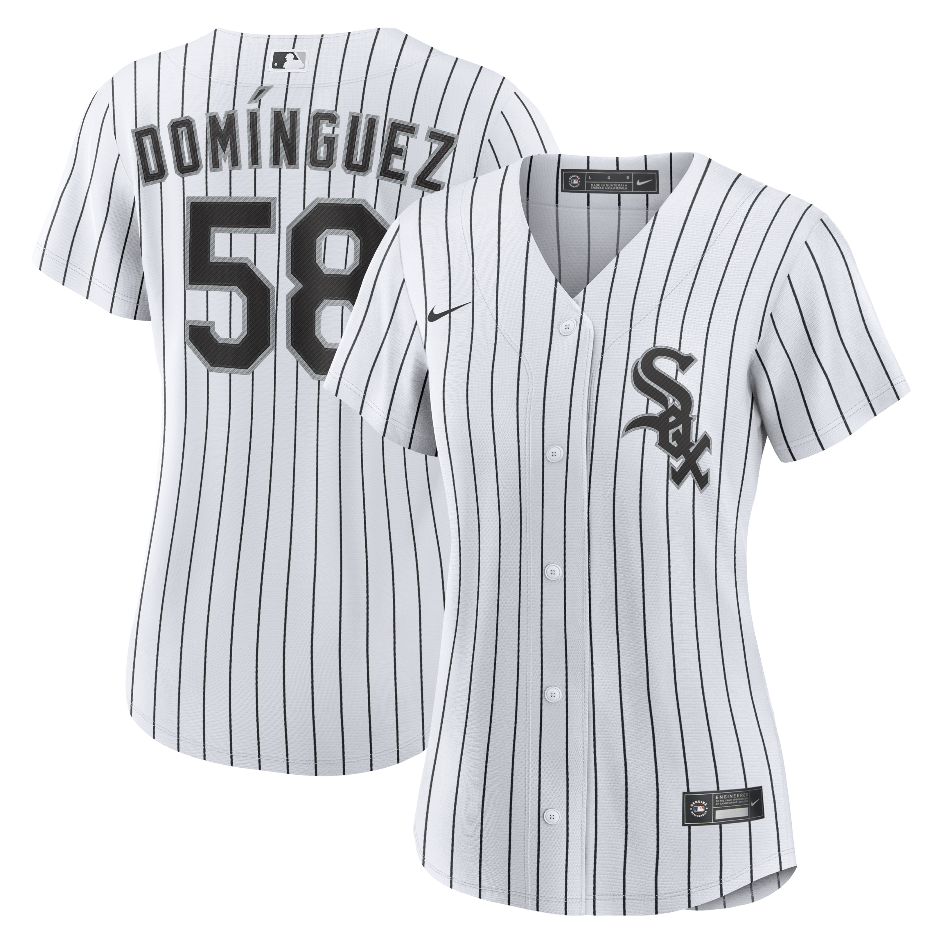 Seranthony Domínguez Chicago White Sox Women's Home Jersey - White