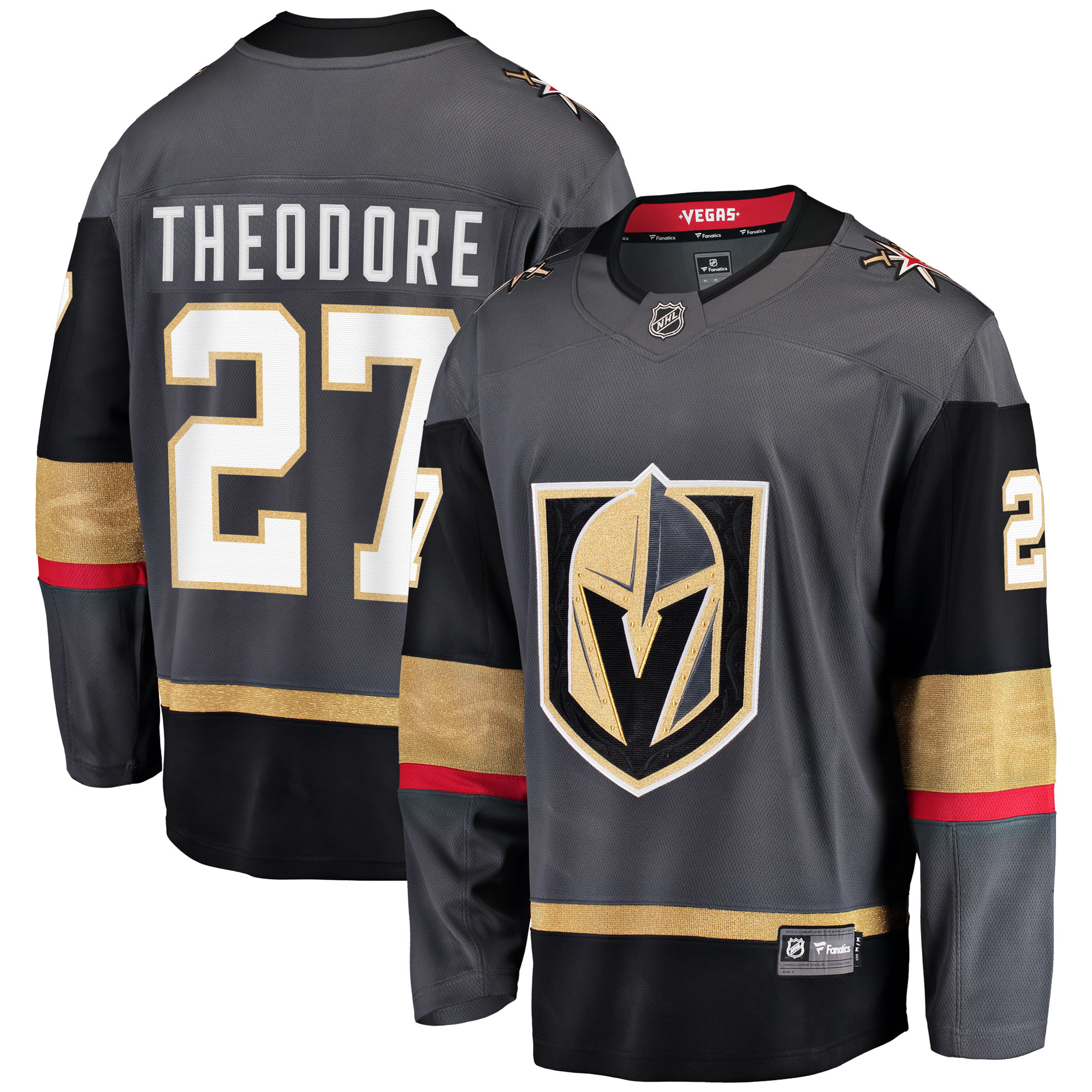 Shea Theodore Vegas Golden Knights Alternate Breakaway Player Jersey