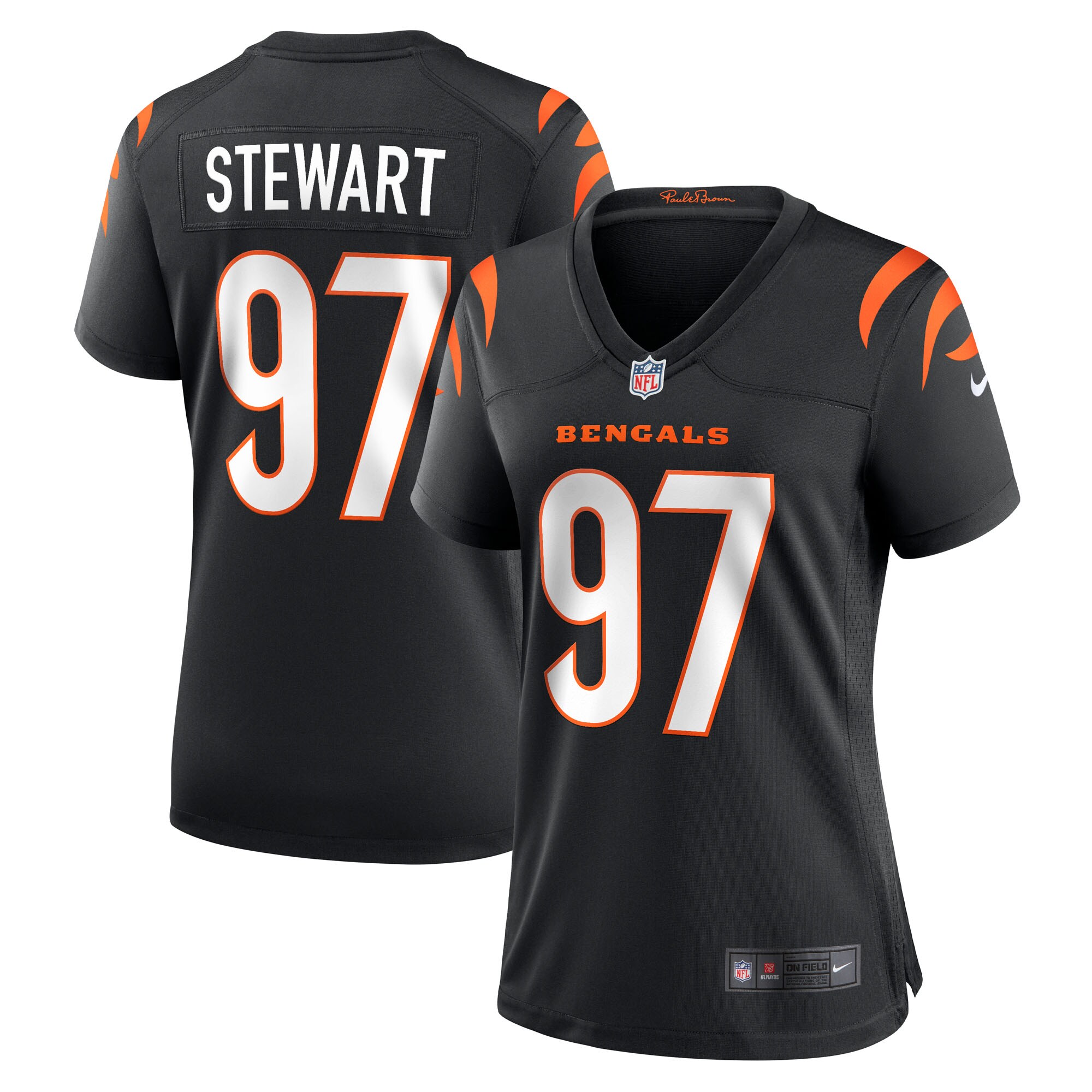 Shemar Stewart Cincinnati Bengals Women's Team Game Jersey - Black