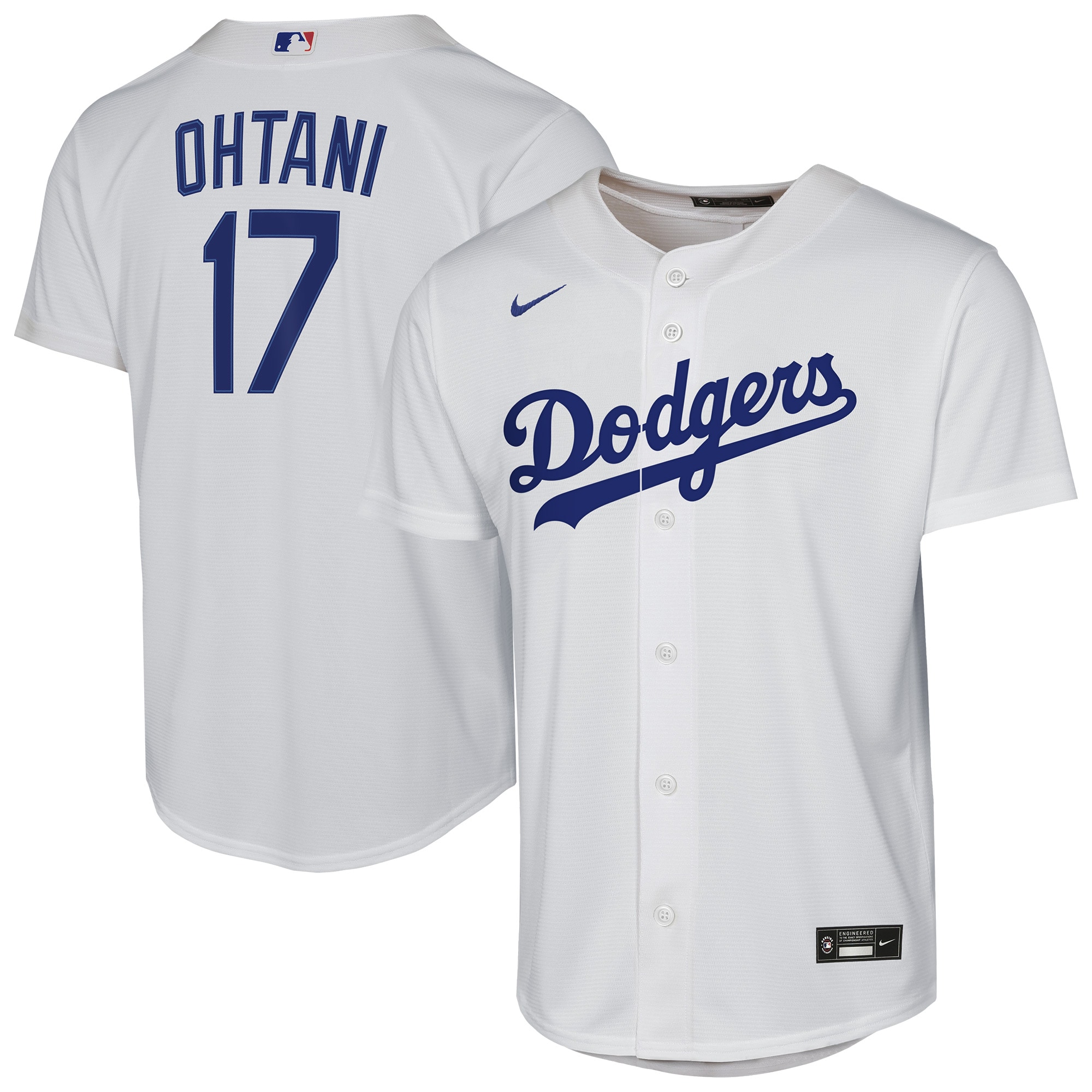 Shohei Ohtani Los Angeles Dodgers Youth Home Player Jersey - White