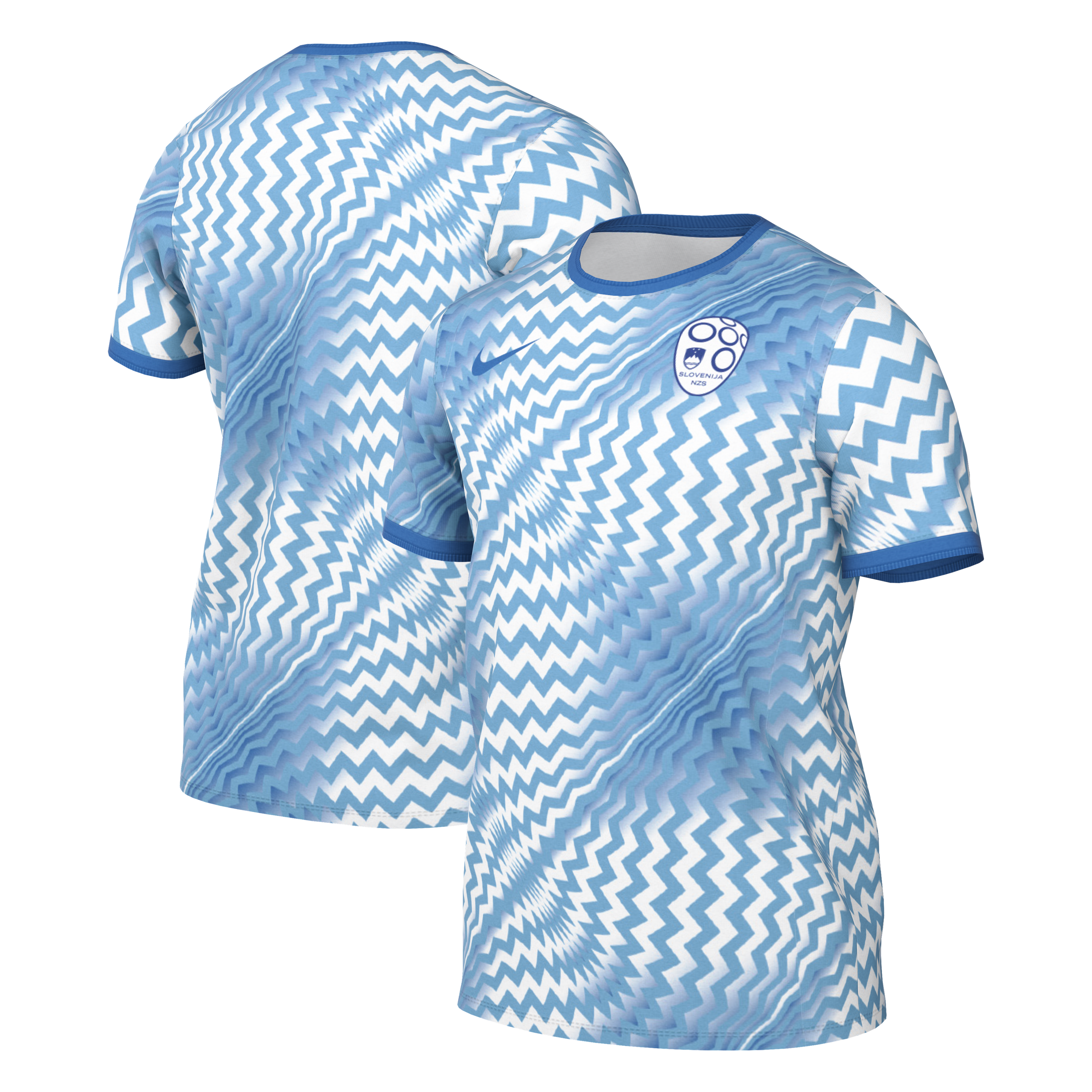 Slovenia National Team 2026 Academy Pro Pre-Match Top - Blue