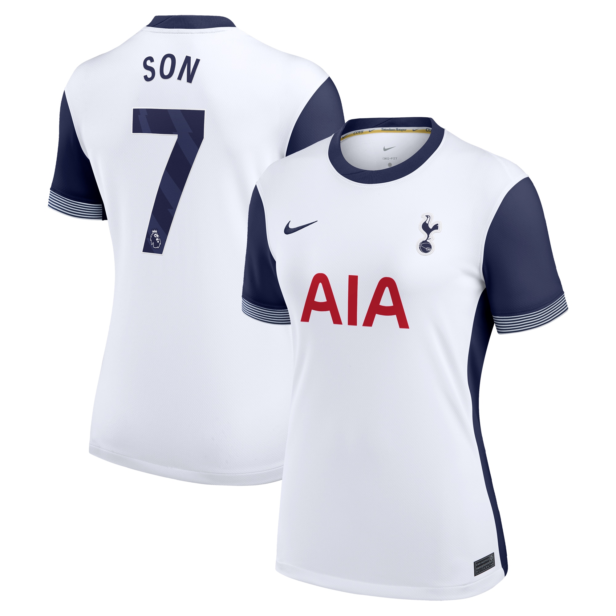 Son Heung-Min Tottenham Hotspur Women's 2024/25 Home Player Jersey
