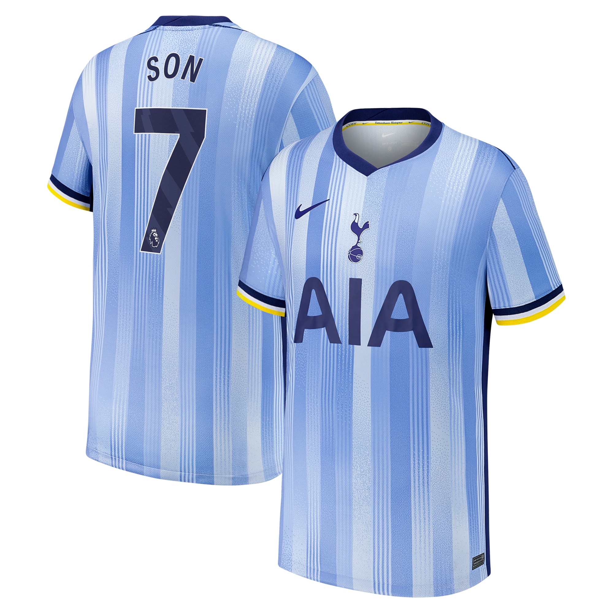 Son Heung-Min Tottenham Hotspur Youth 2024/25 Away Player Jersey - Blue