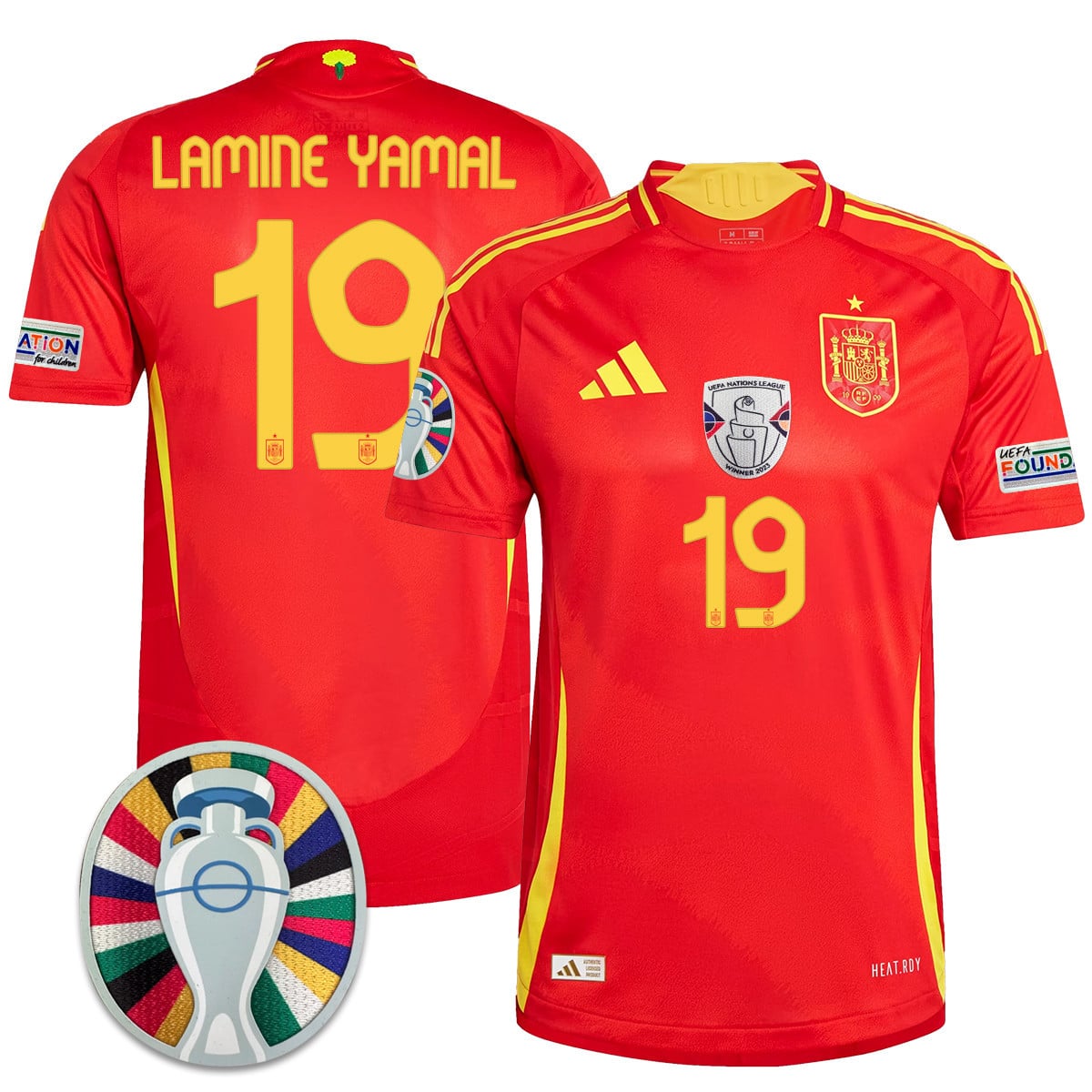 Spain 2024 Lamine Yamal Jersey - Adidas Spain 2024 Away Jersey