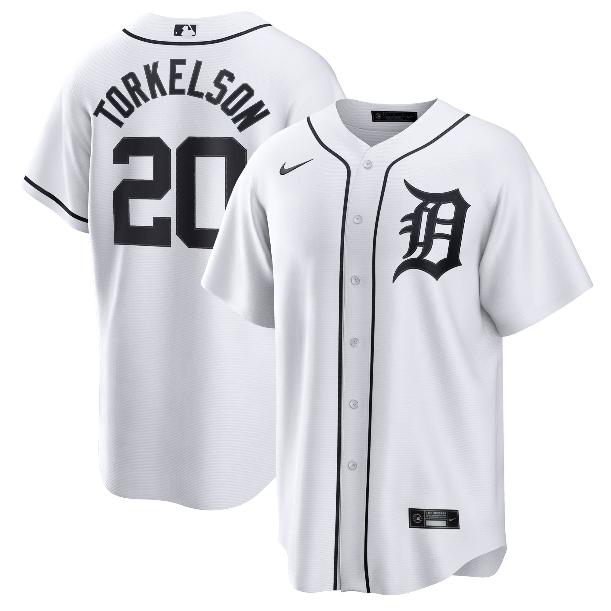 Spencer Torkelson Detroit Tigers Home Jersey - White