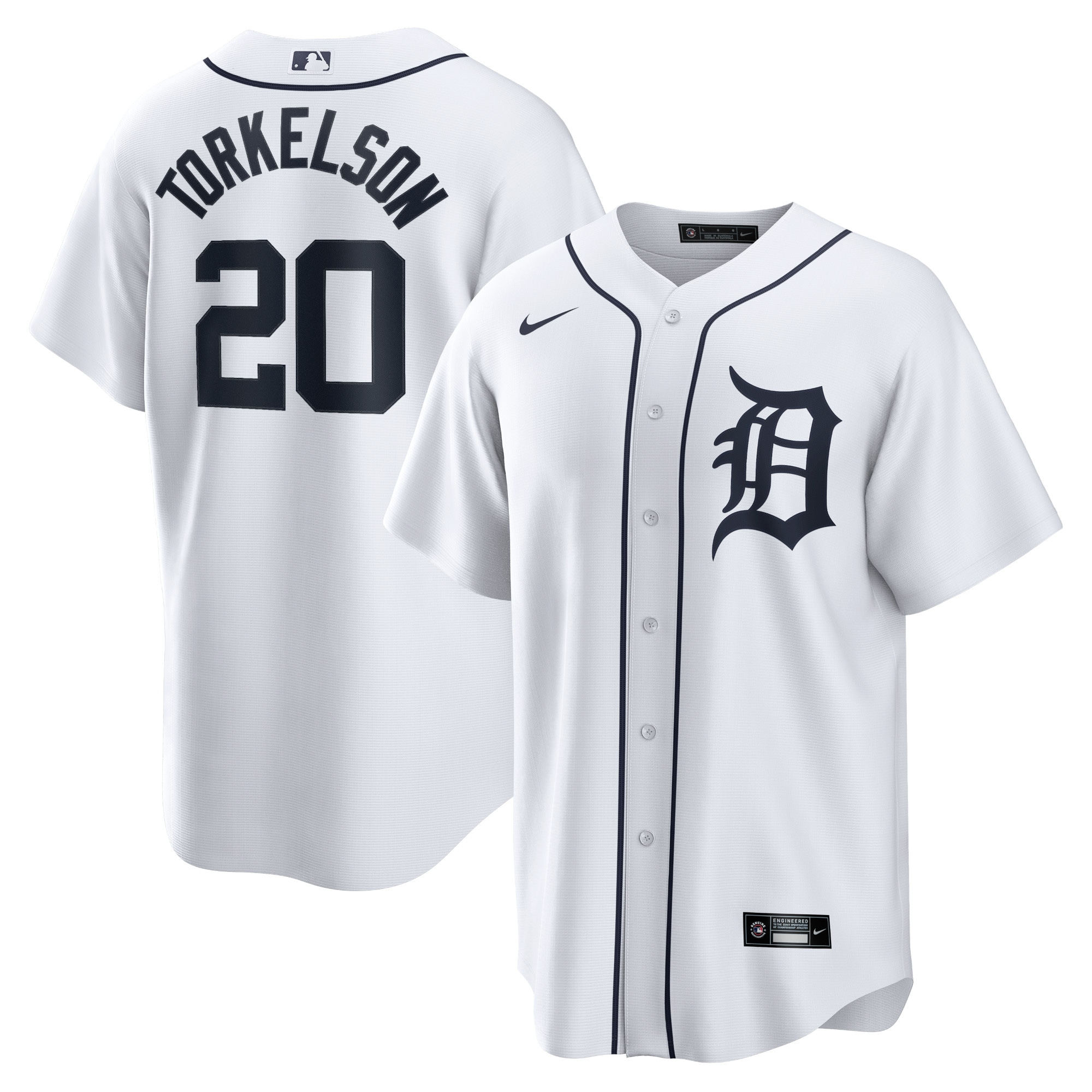 Spencer Torkelson Detroit Tigers Home Jersey - White