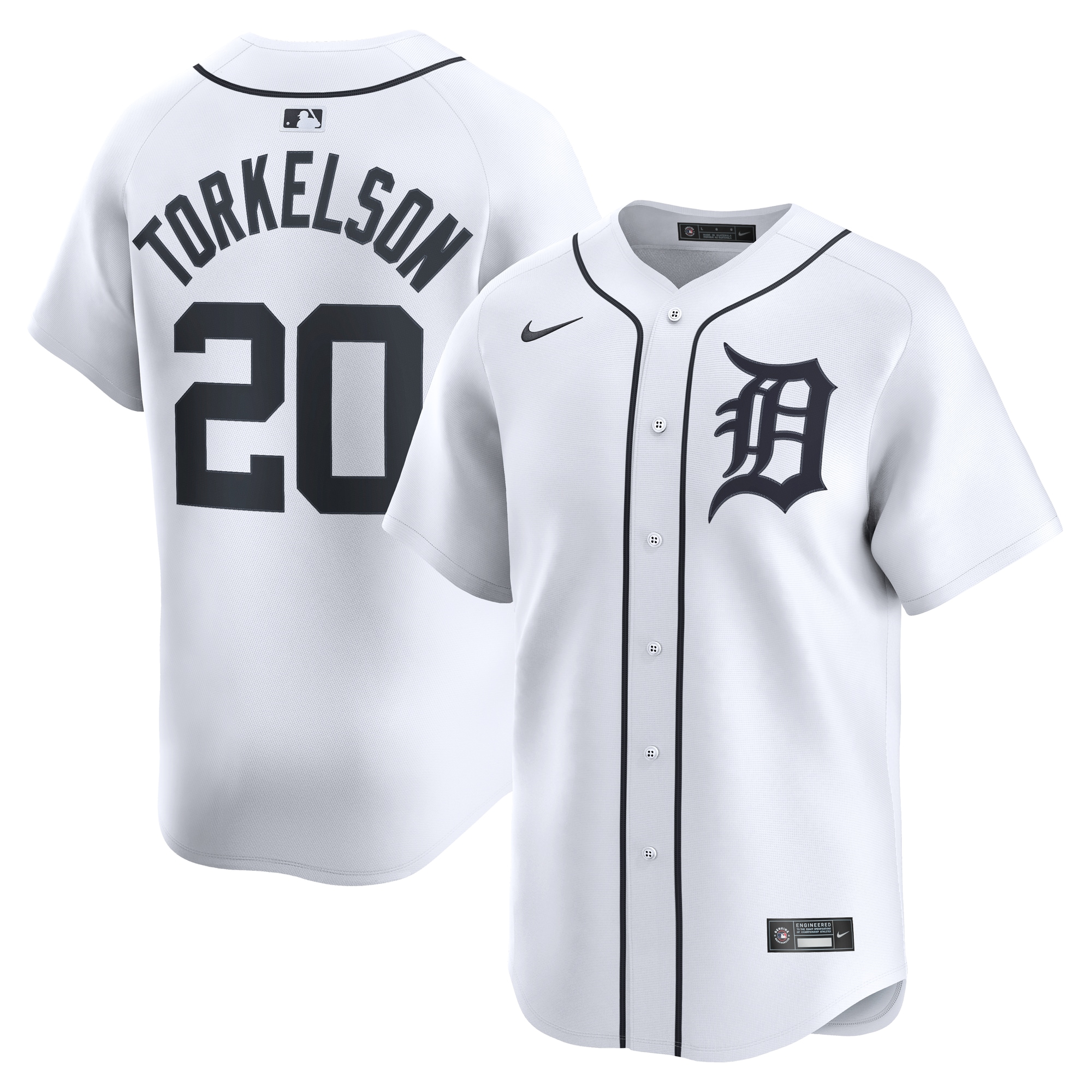 Spencer Torkelson Detroit Tigers Home Limited Player Jersey - White