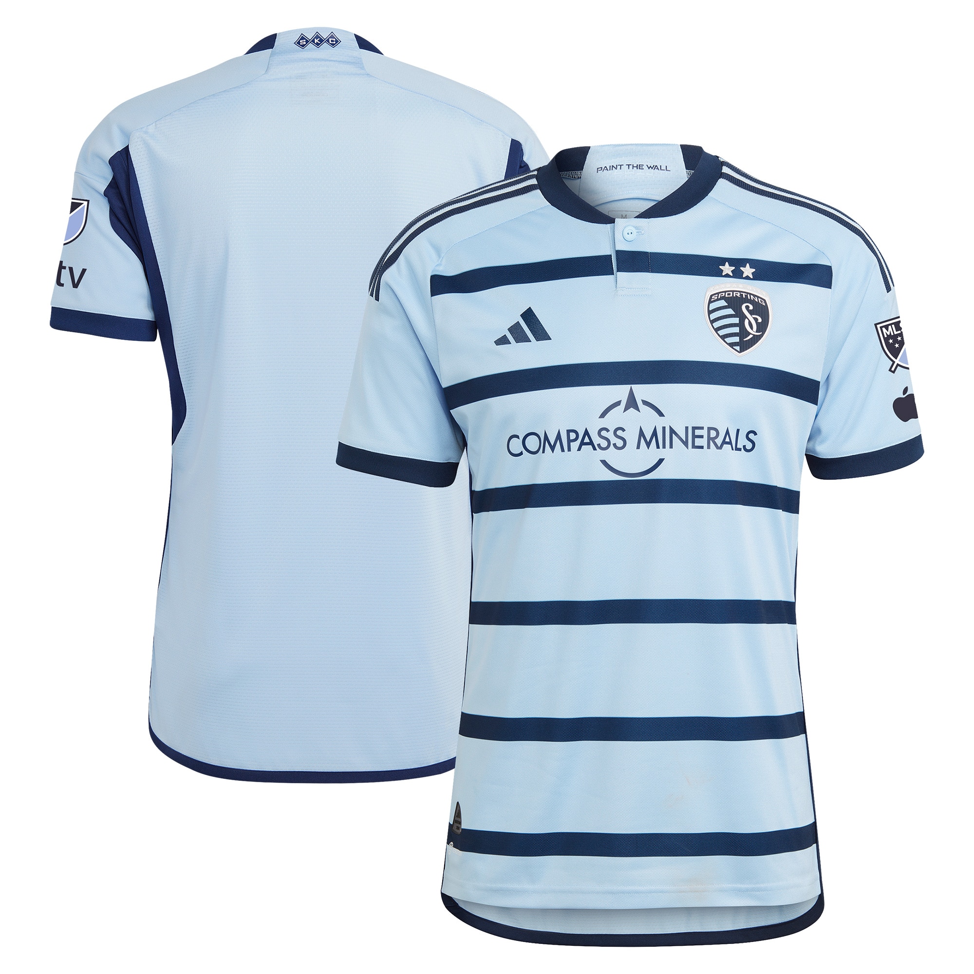 Sporting Kansas City 2023 Hoops 4.0 Jersey - Light Blue