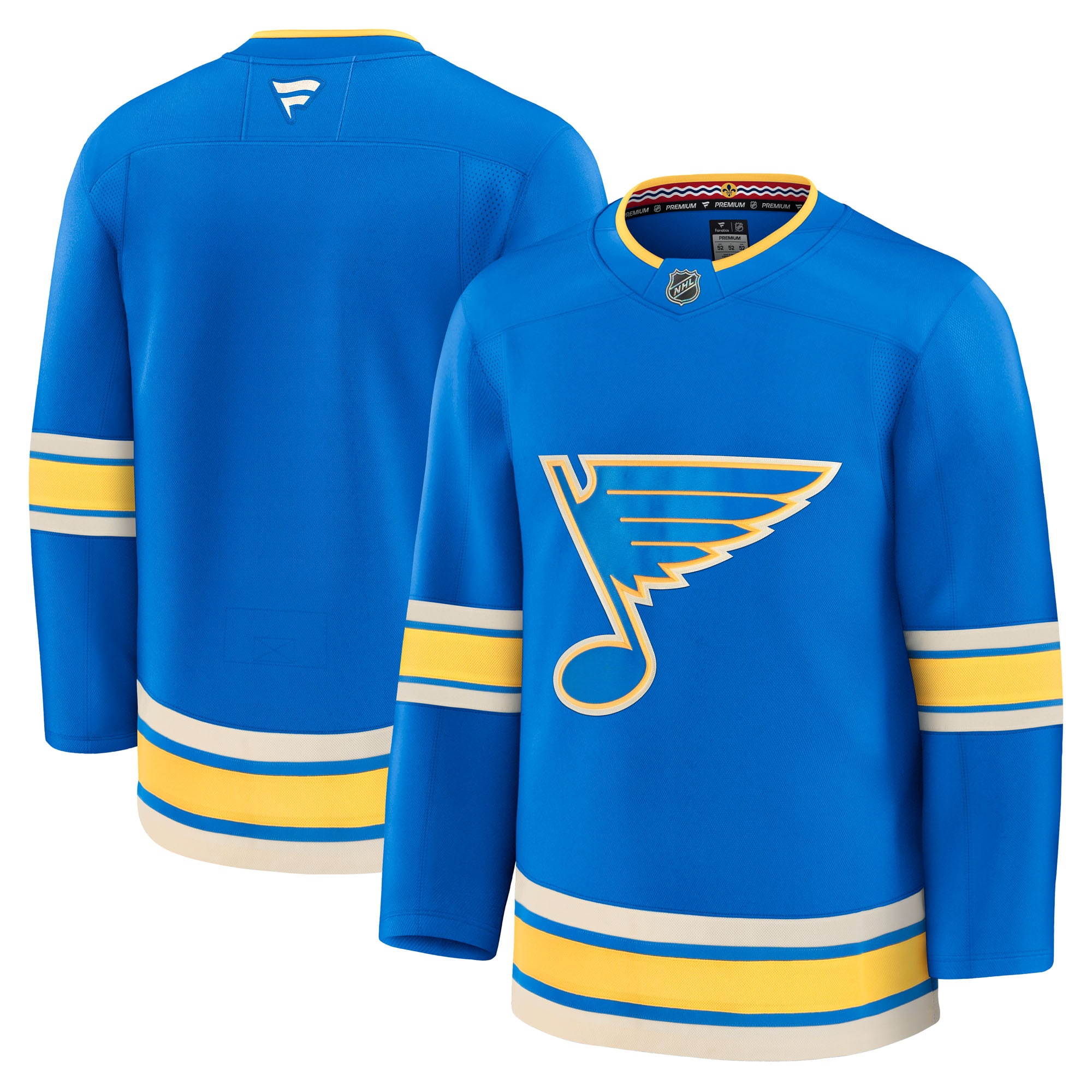 St. Louis Blues Fanatics Alternate Premium Jersey - Blue