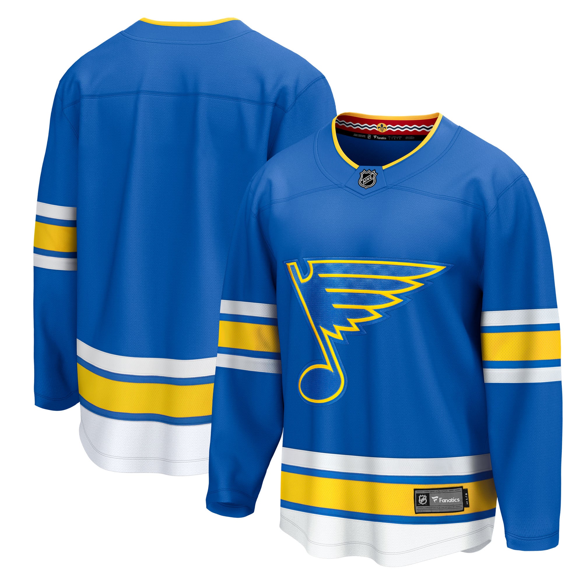 St. Louis Blues Fanatics Home Breakaway Jersey - Blue