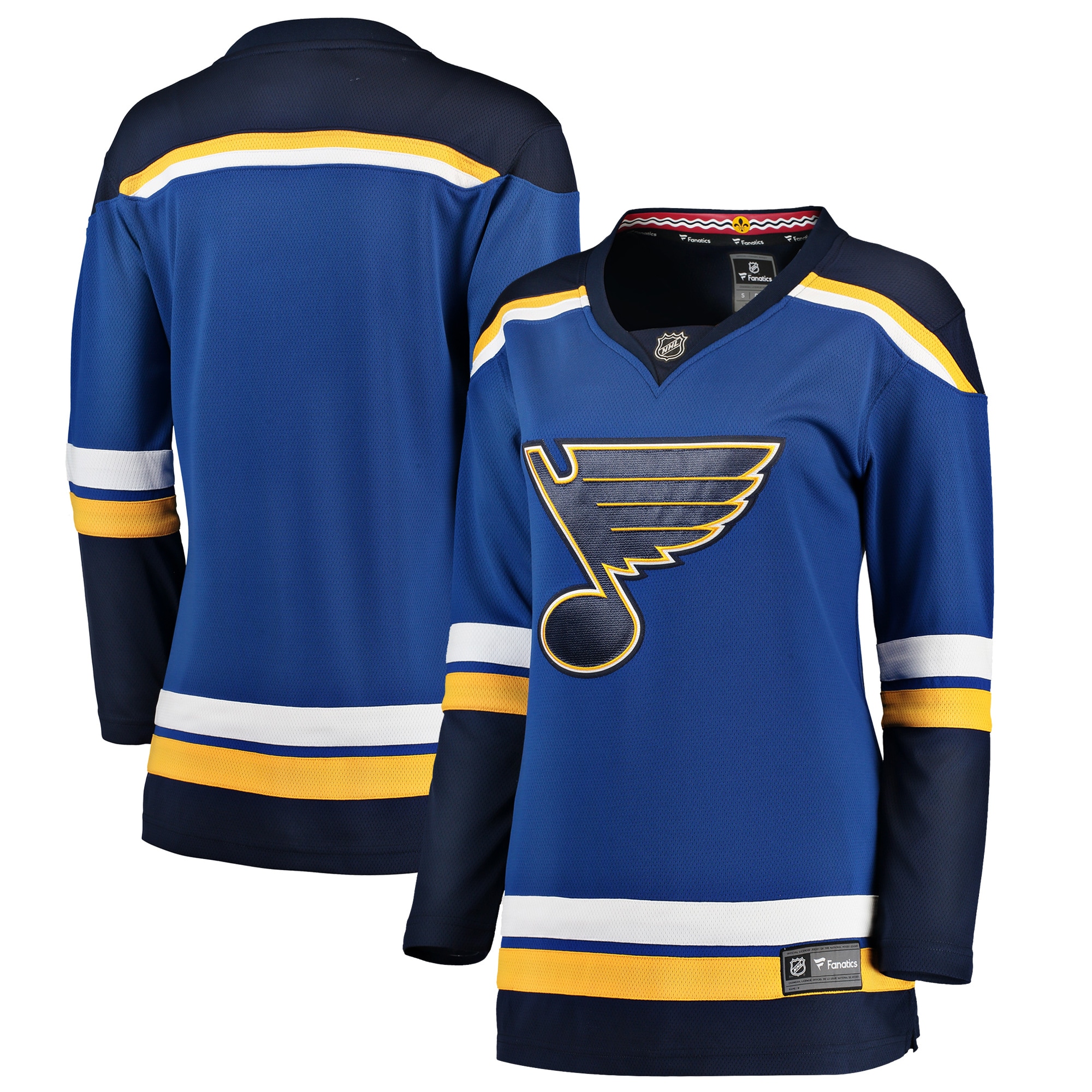 St. Louis Blues Fanatics Women's Home Breakaway Jersey