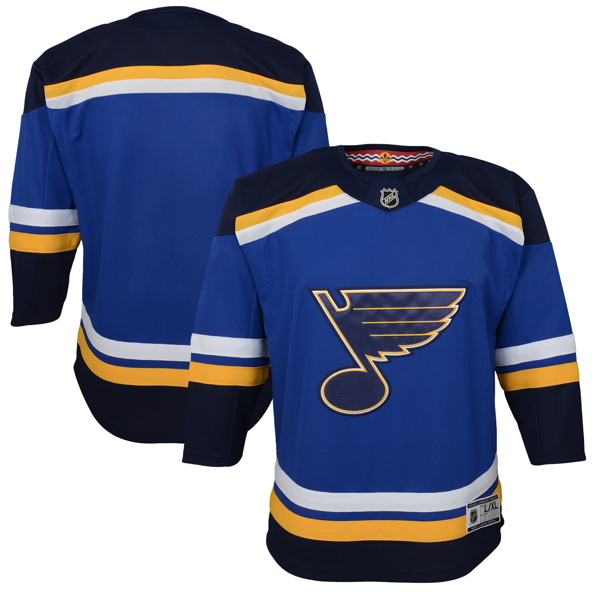 St. Louis Blues Youth Home Premier Jersey - Blue