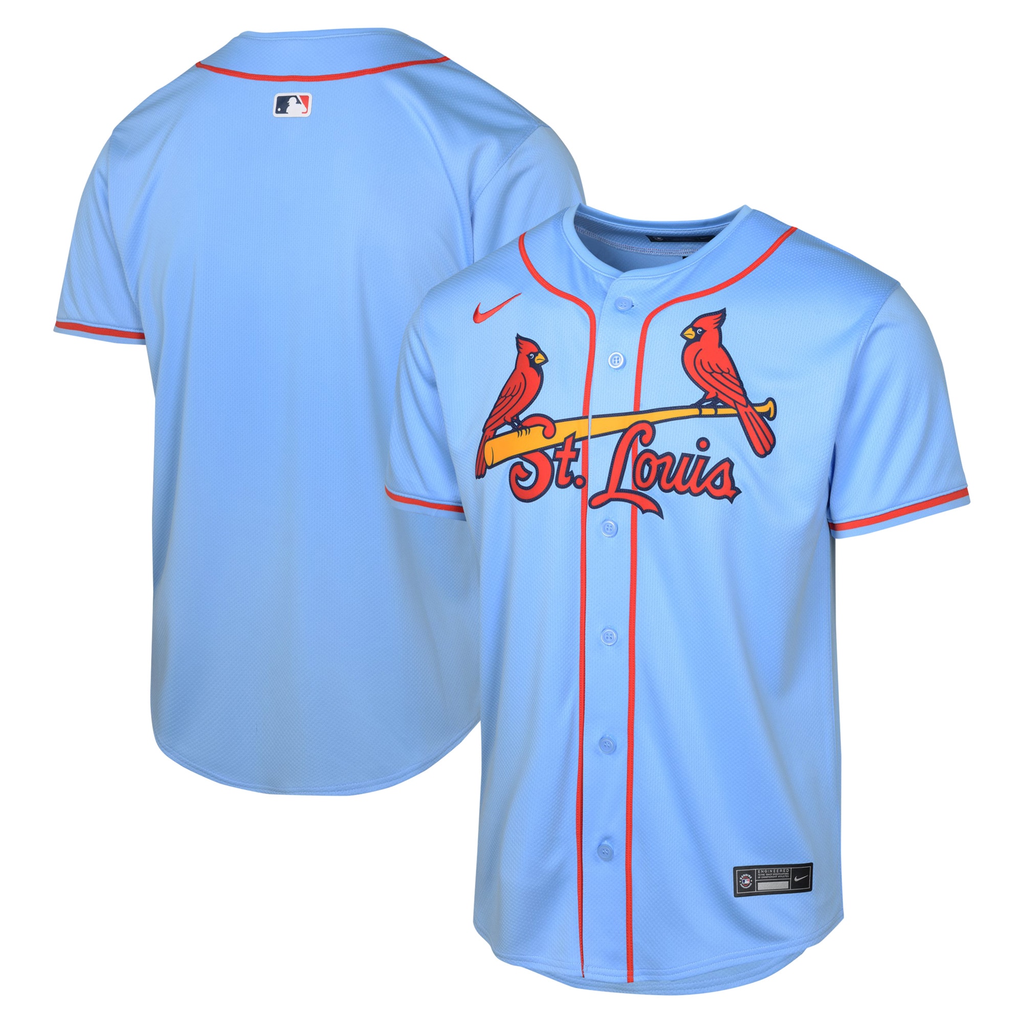 St. Louis Cardinals Youth Alternate Limited Jersey - Light Blue