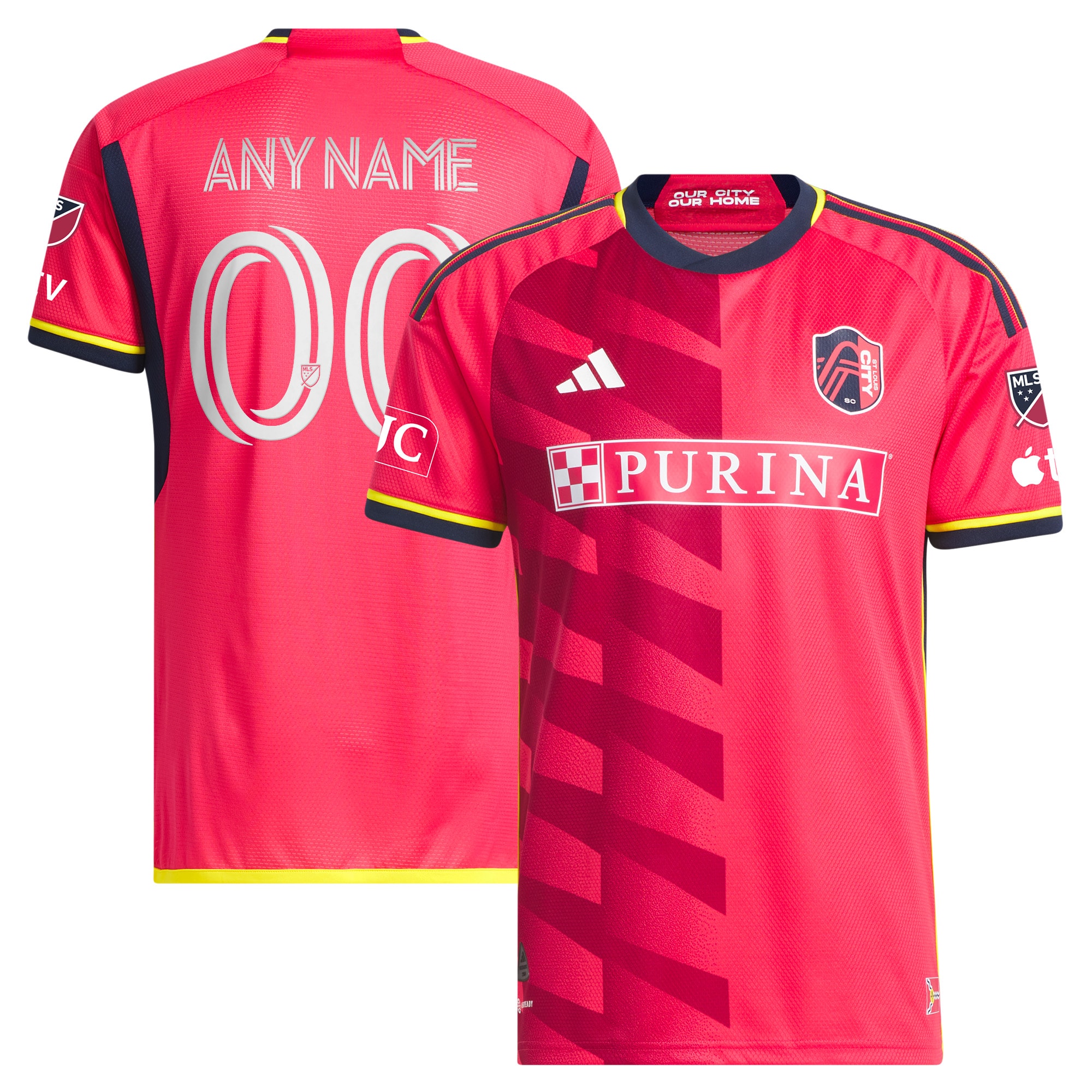 St. Louis City SC 2023 CITY Kit Custom Jersey - Red